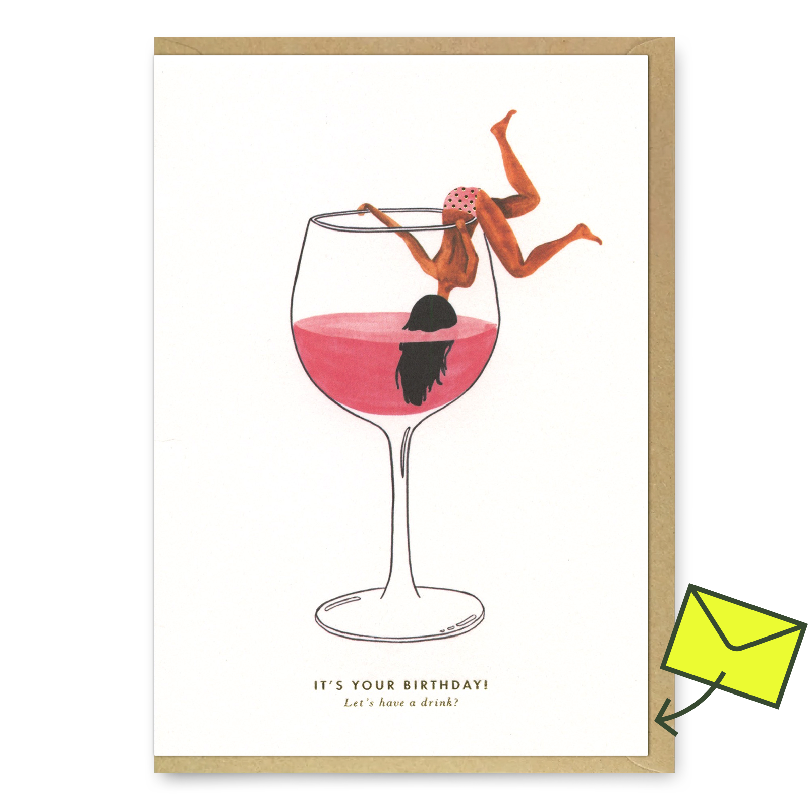 Grußkarte "Just a drink" | Geburtstagskarte | ALL THE WAYS TO SAY