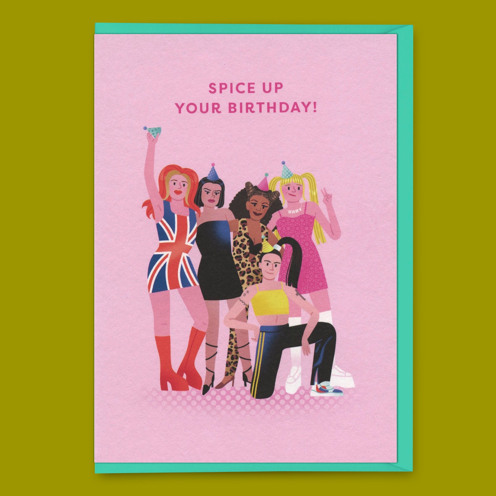 Grußkarte "Spice up your birthday" | Geburtstagskarte | Ohh Deer