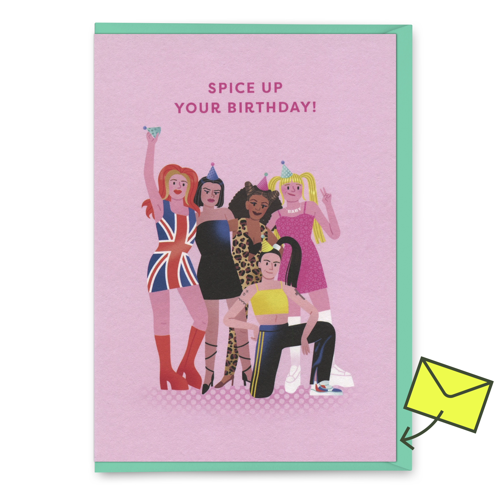 Grußkarte "Spice up your birthday" | Geburtstagskarte | Ohh Deer