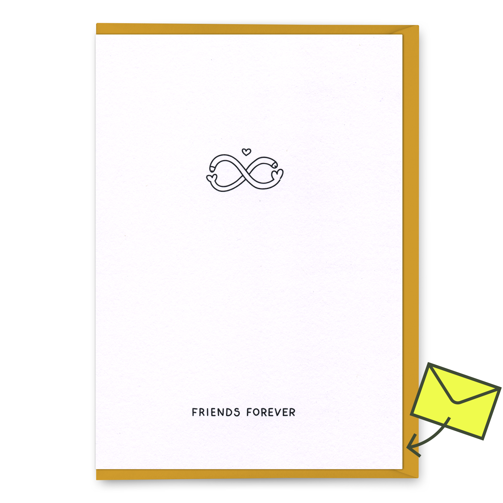 Grußkarte "Friends Forever" | Lustige Karte | Dicks Don’t Lie