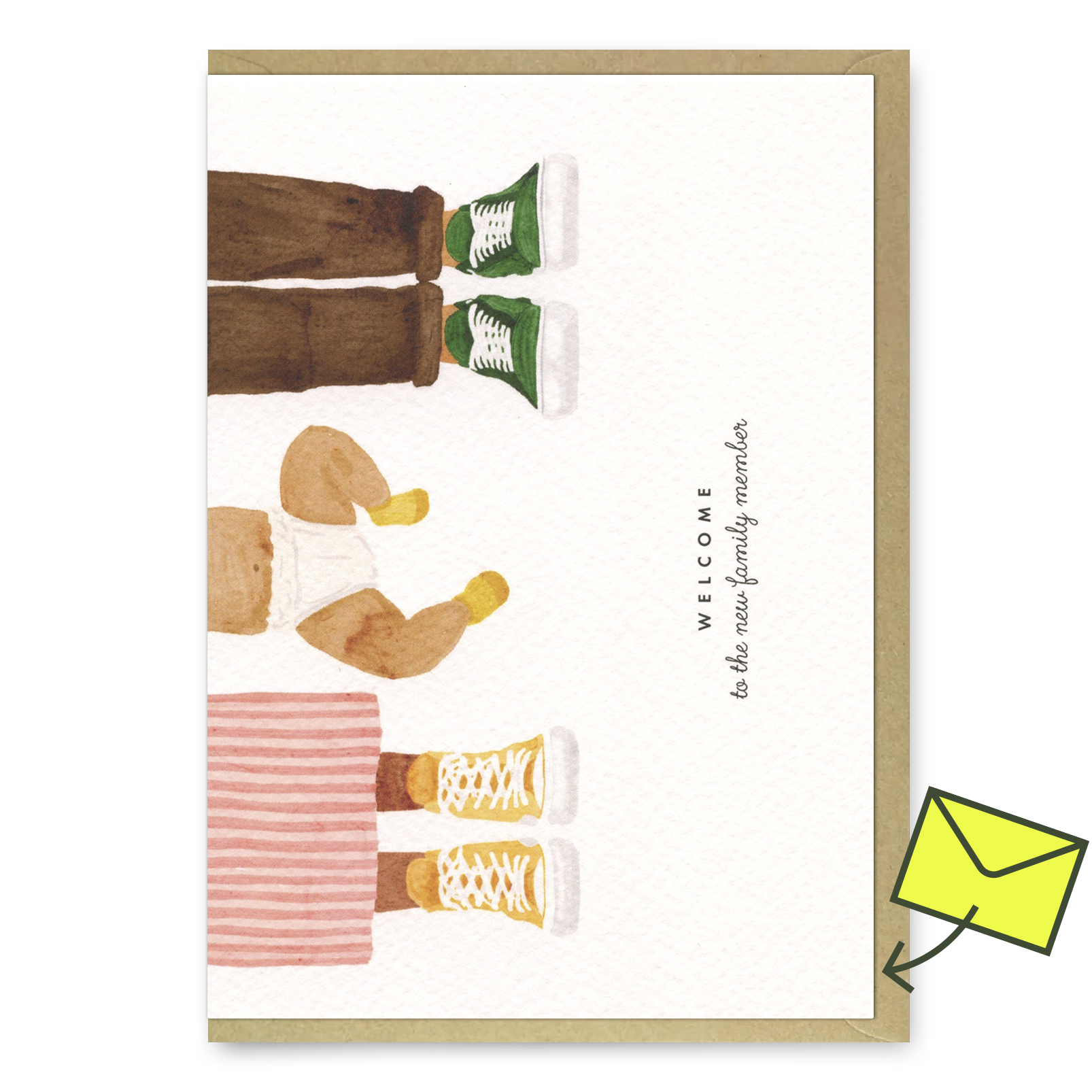 Grußkarte "Family Member" | Schöne Klappkarte | ALL THE WAYS TO SAY