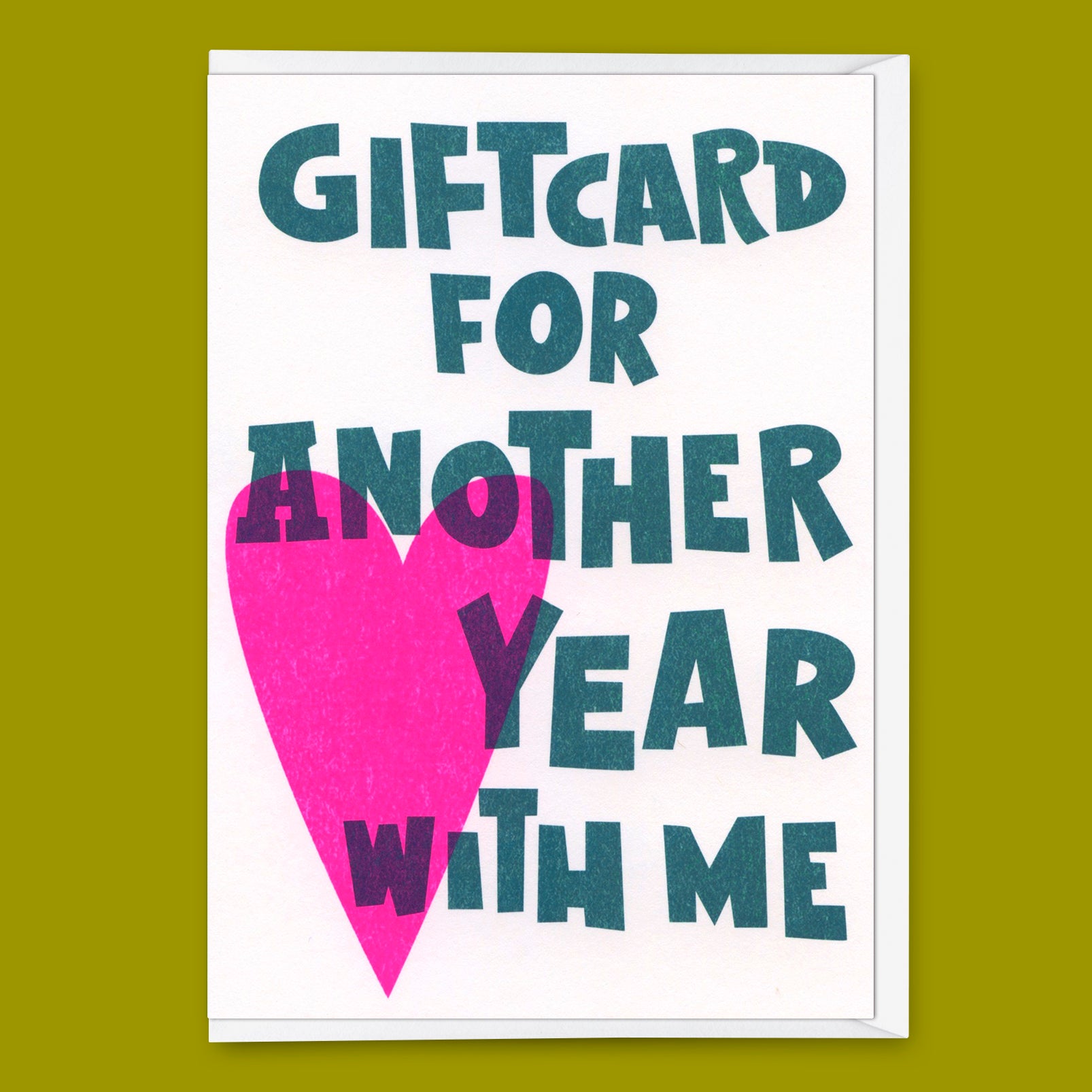 Greeting card "Another year" | Funny voucher card for every occasion