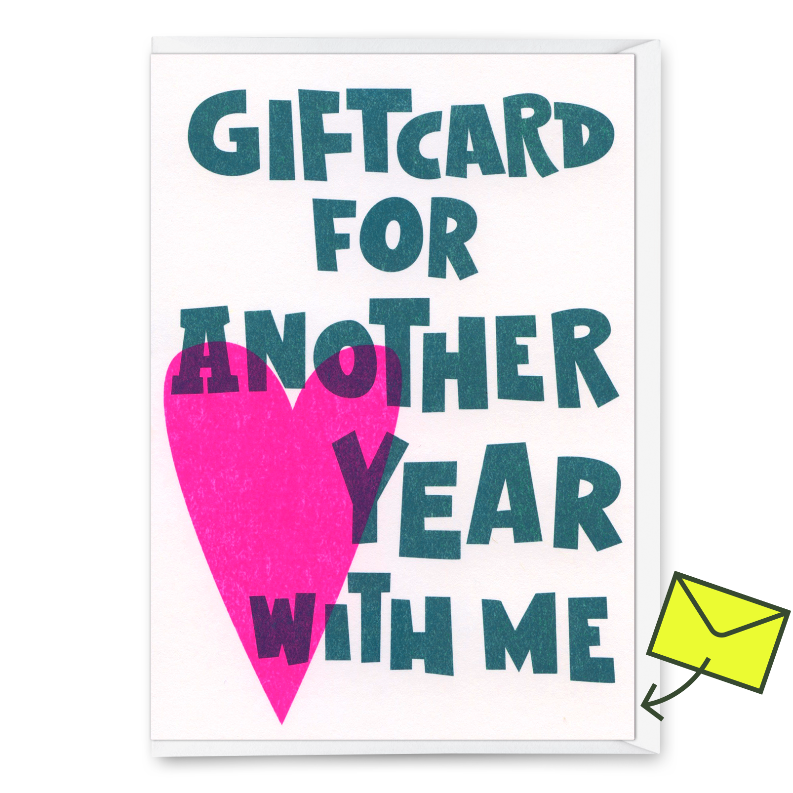 Greeting card "Another year" | Funny voucher card for every occasion