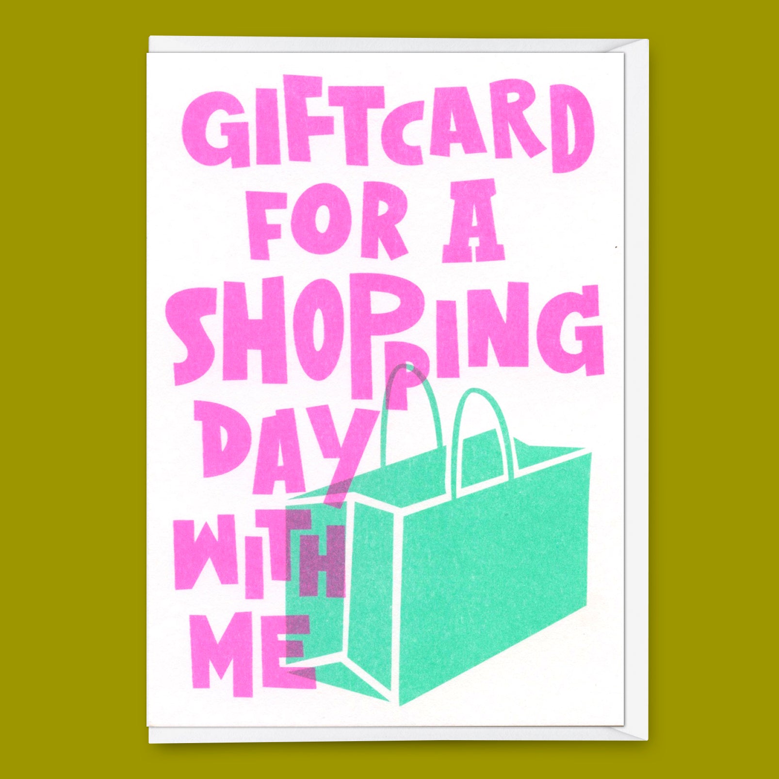 Grußkarte "Shopping day" | Schöne Klappkarte für jeden Anlass