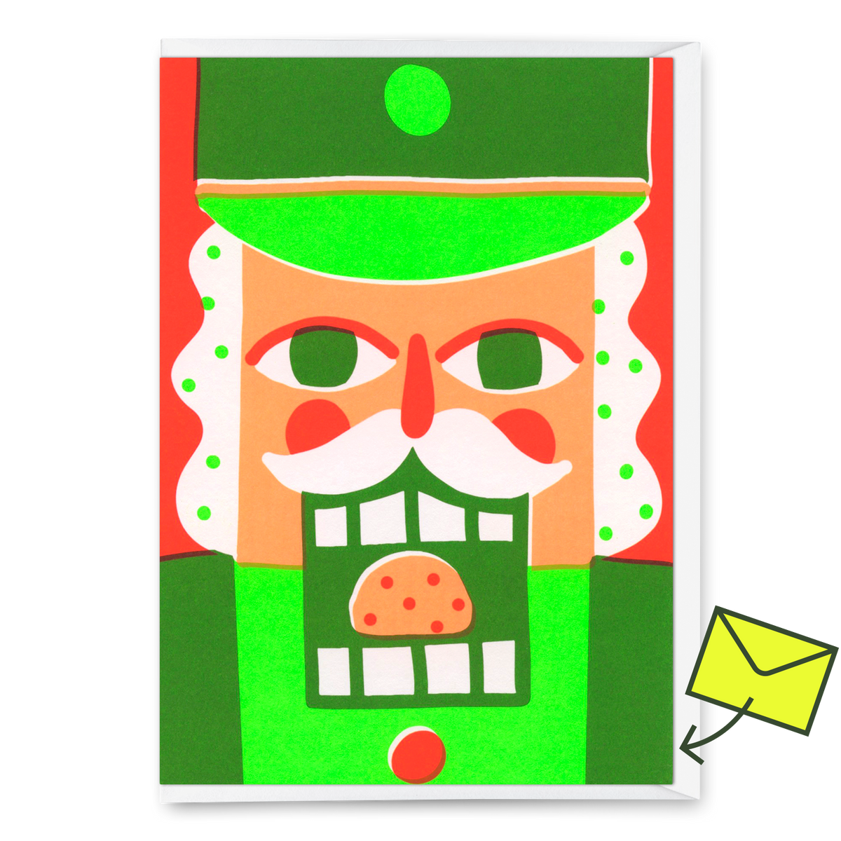Grußkarte "Nutcracker" | Besondere Klappkarte zu Weihnachten