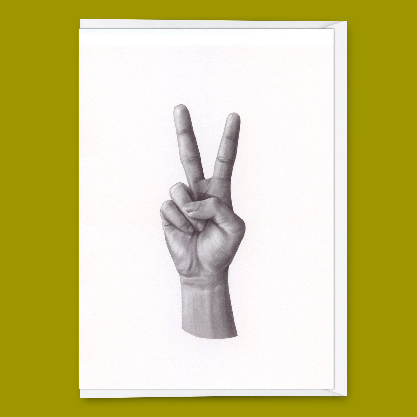 Grußkarte "Peace Hand " | Coole Klappkarte für jeden Anlass