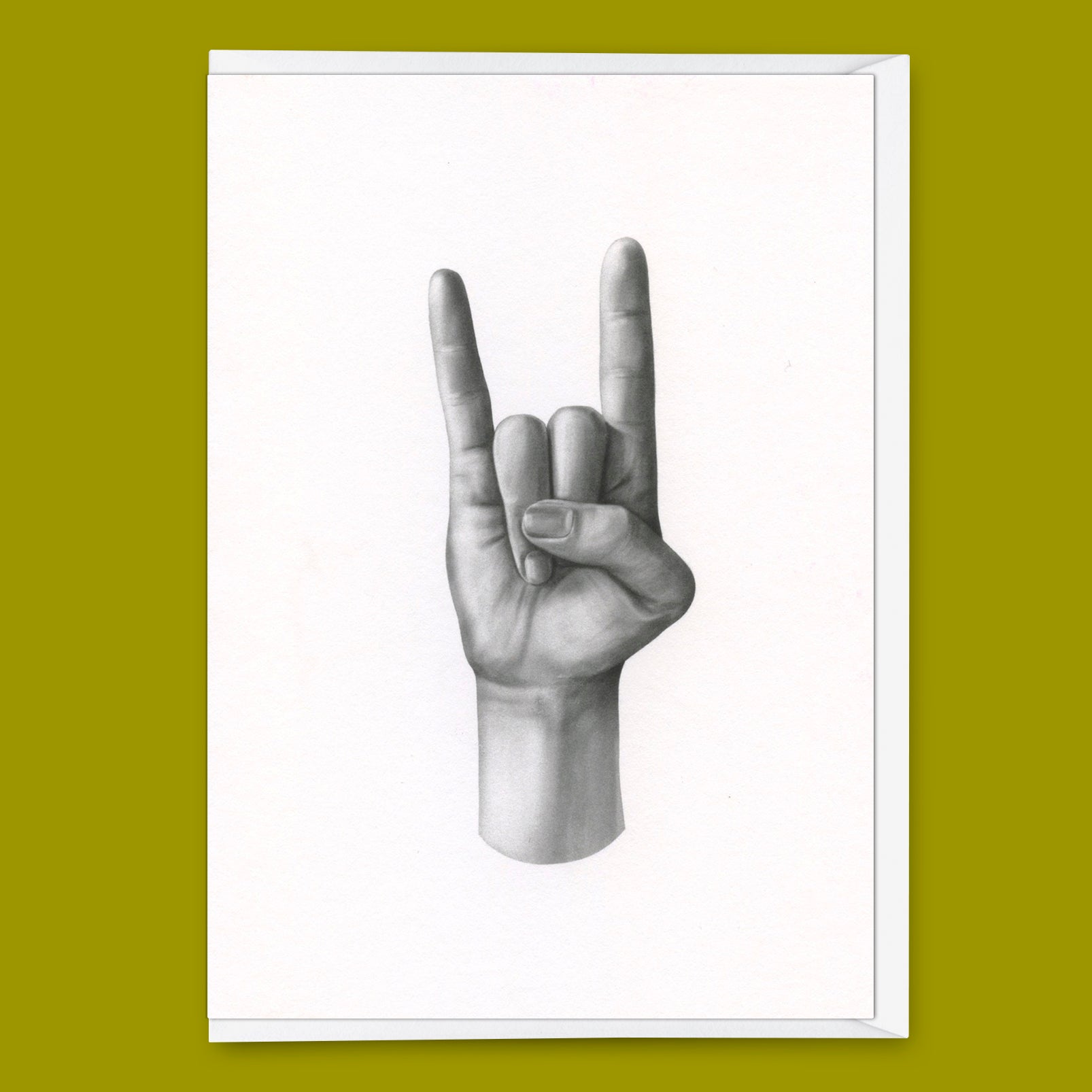 Grußkarte "Rock'n'Roll" | Coole Klappkarte für jeden Anlass