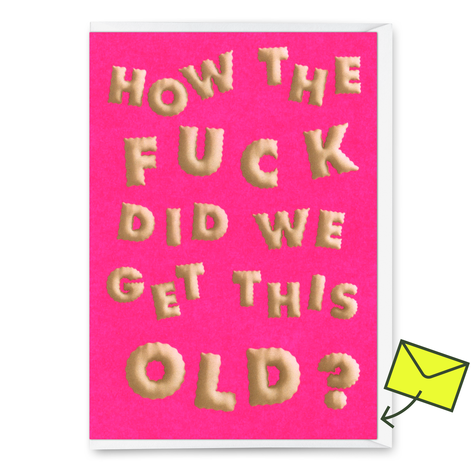 Grußkarte "This old" | Lustige Klappkarte zum Geburtstag