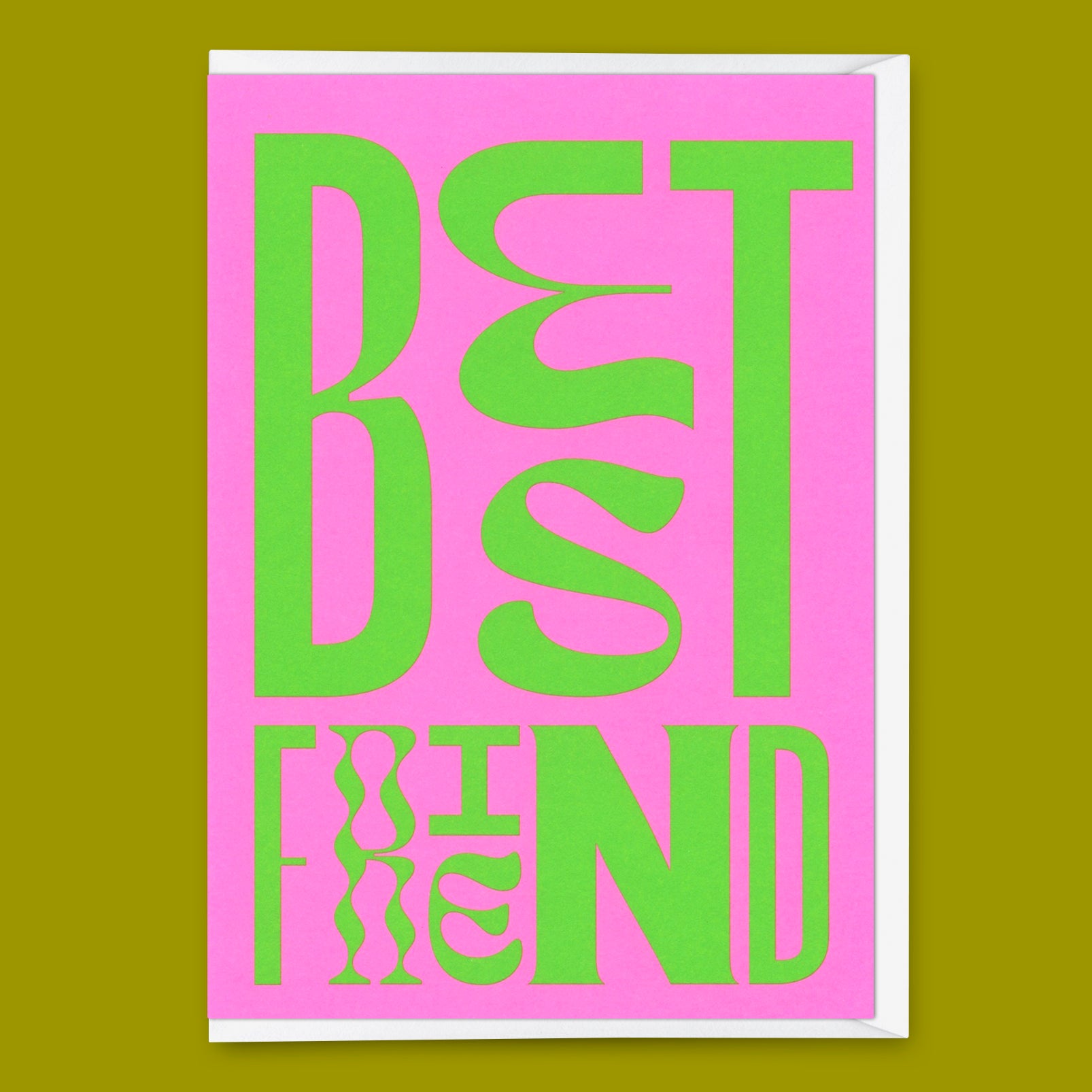 Grußkarte "Best Friends Forever" | Besondere Klappkarte für Freunde