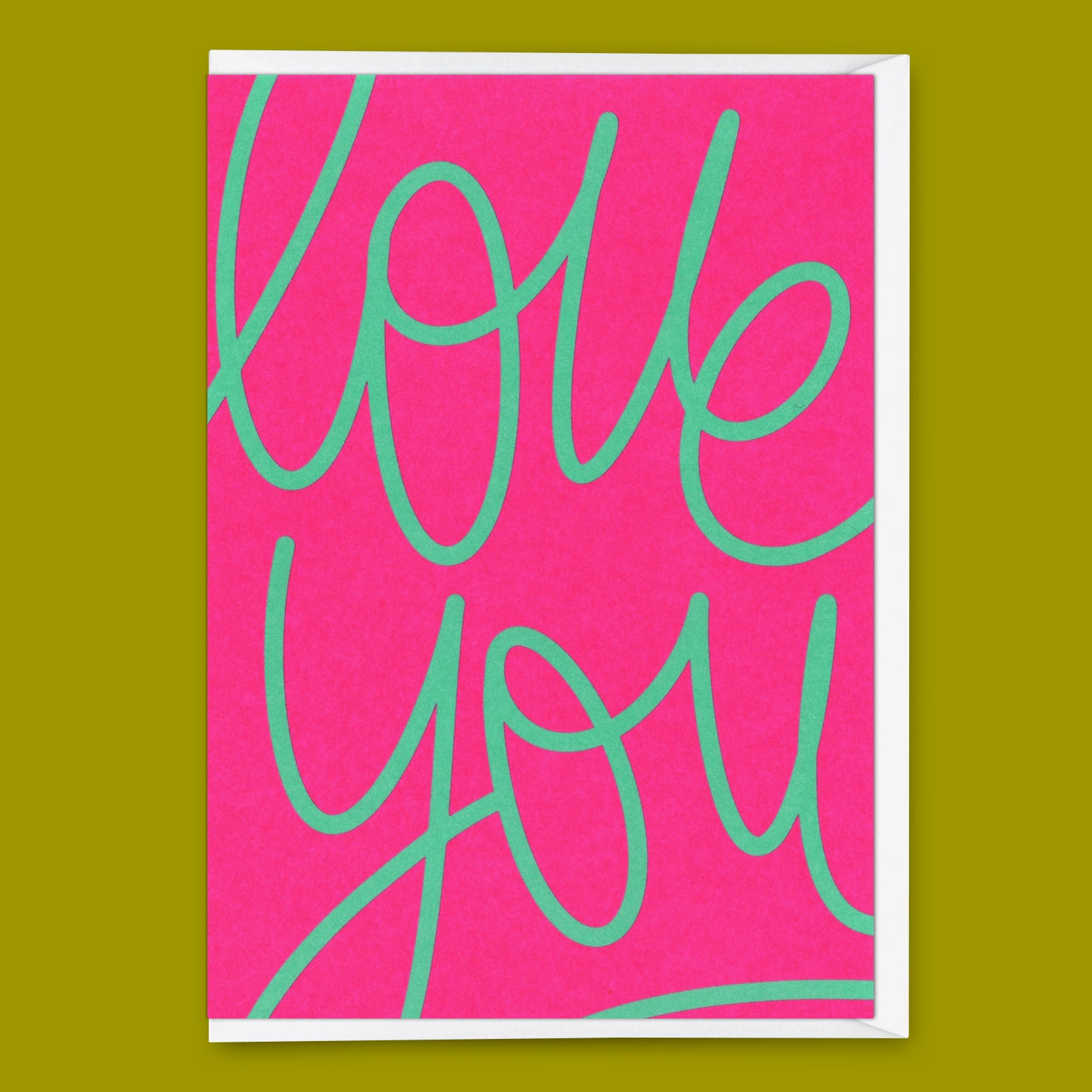 Grußkarte "Love you Swing" | Besondere Klappkarte für Verliebte