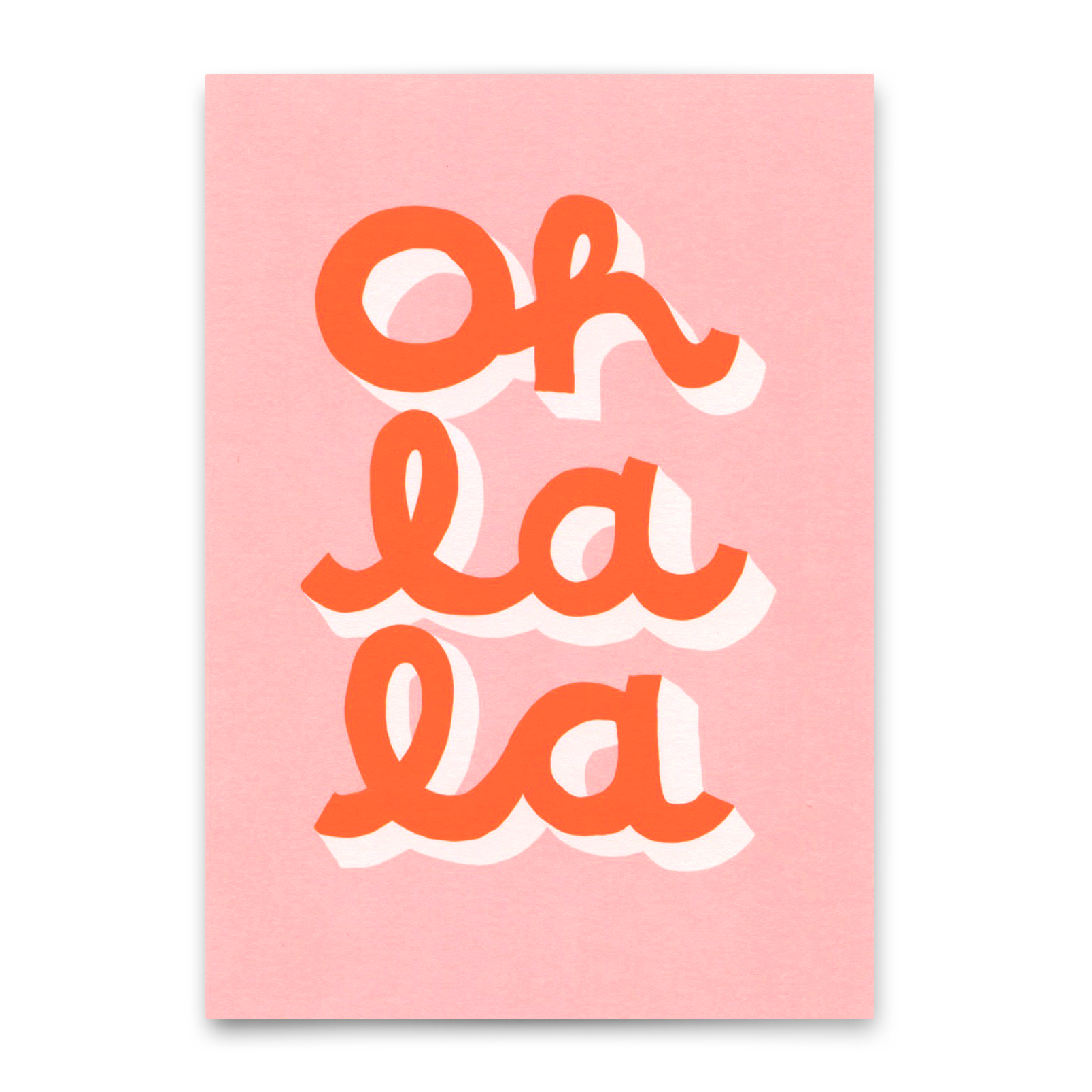 Postcard "Oh La La" | Beautiful card for every occasion