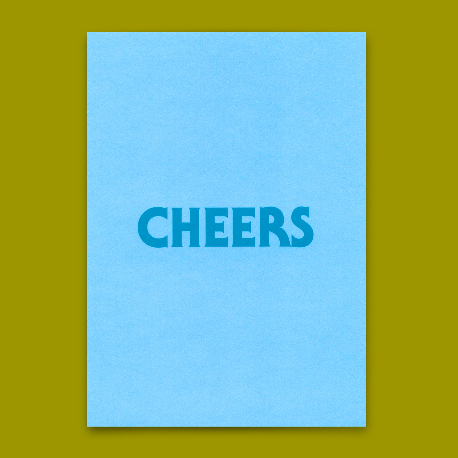 Postcard "Cheers Pastel" | Beautiful card for every occasion