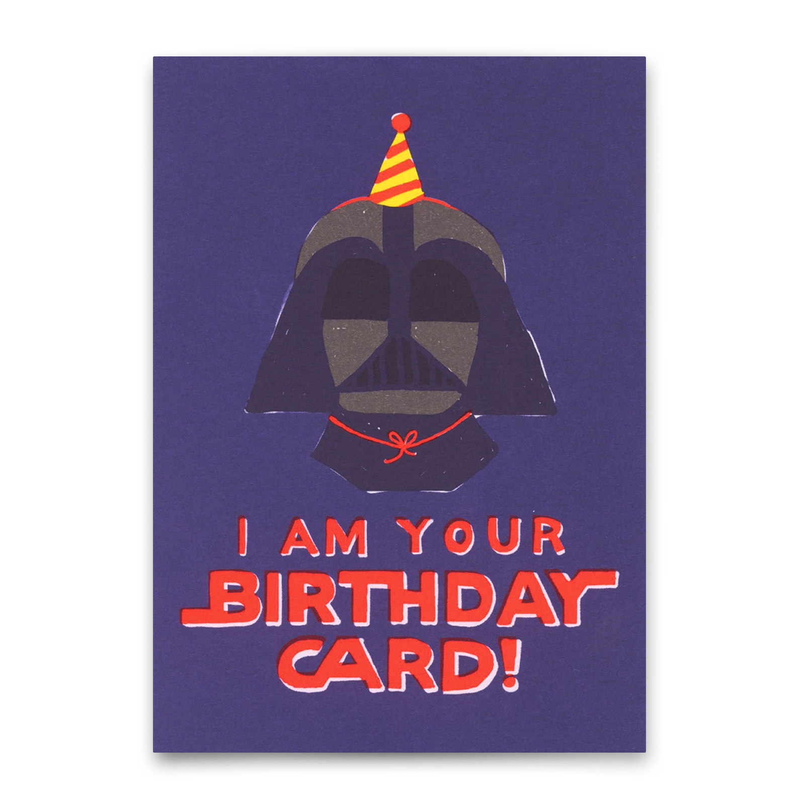 Postcard "I am your birthday card" | Funny birthday card