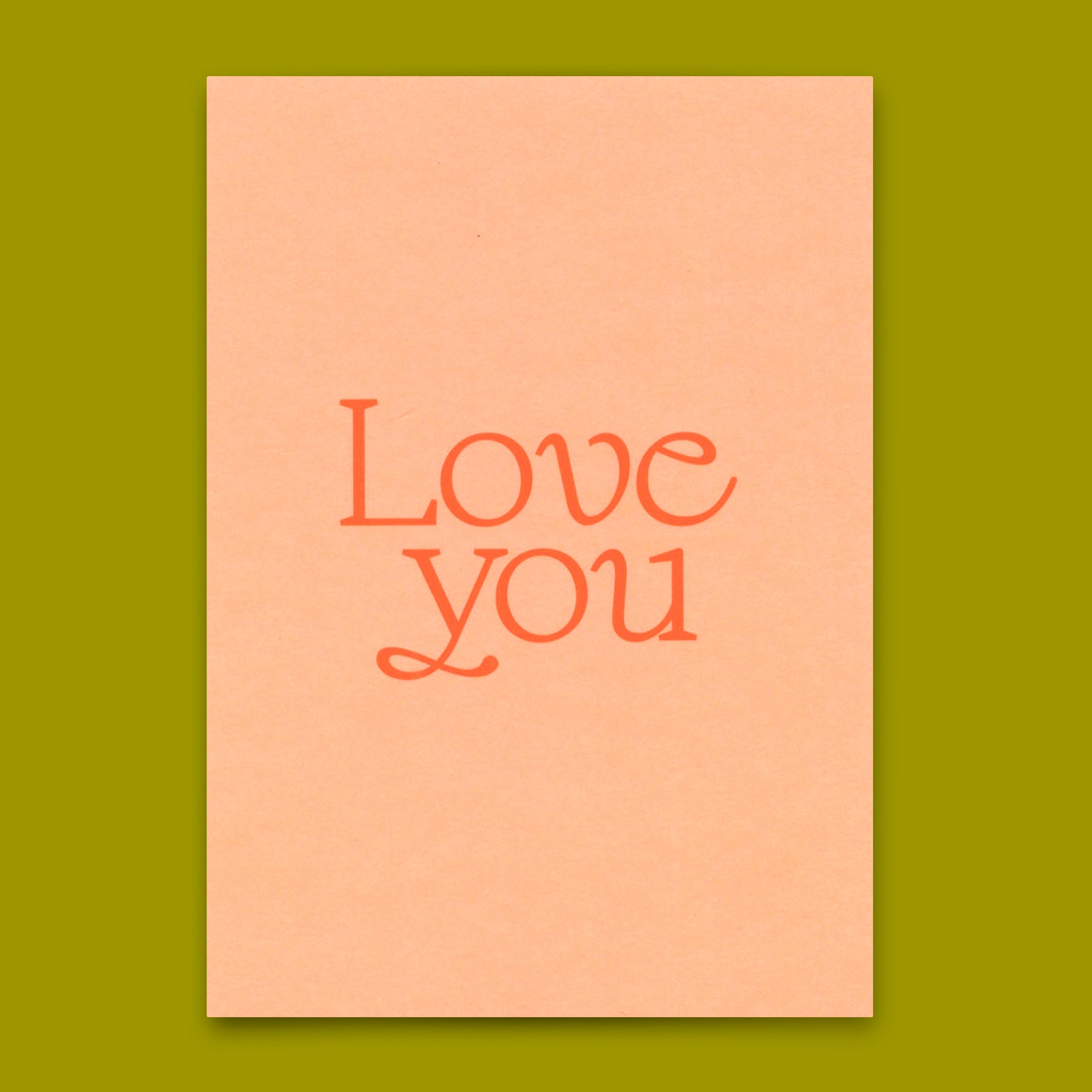 Postcard "Love you Pastel" | Beautiful card for lovers