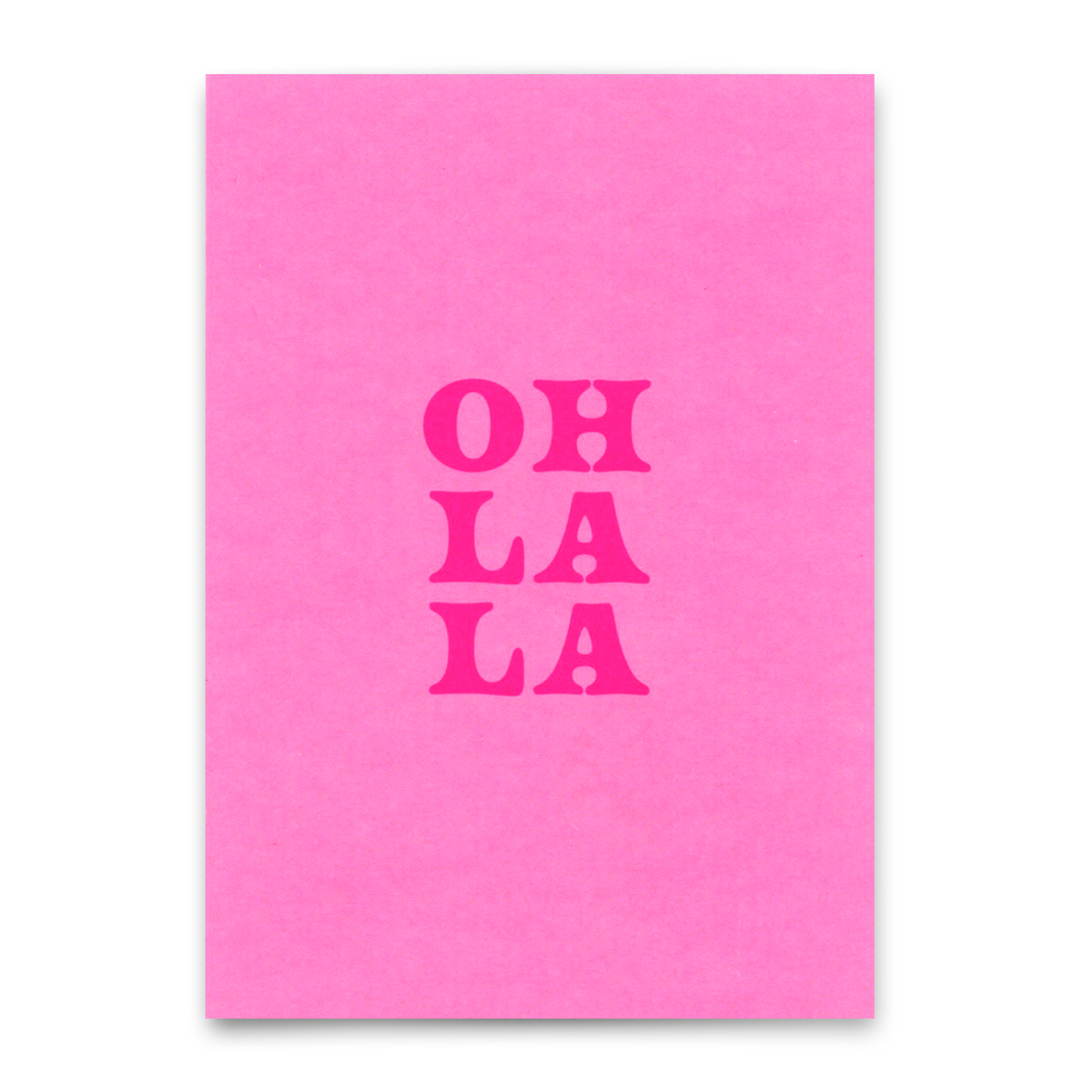 Postcard "Oh La La Pastel" | Beautiful card for every occasion