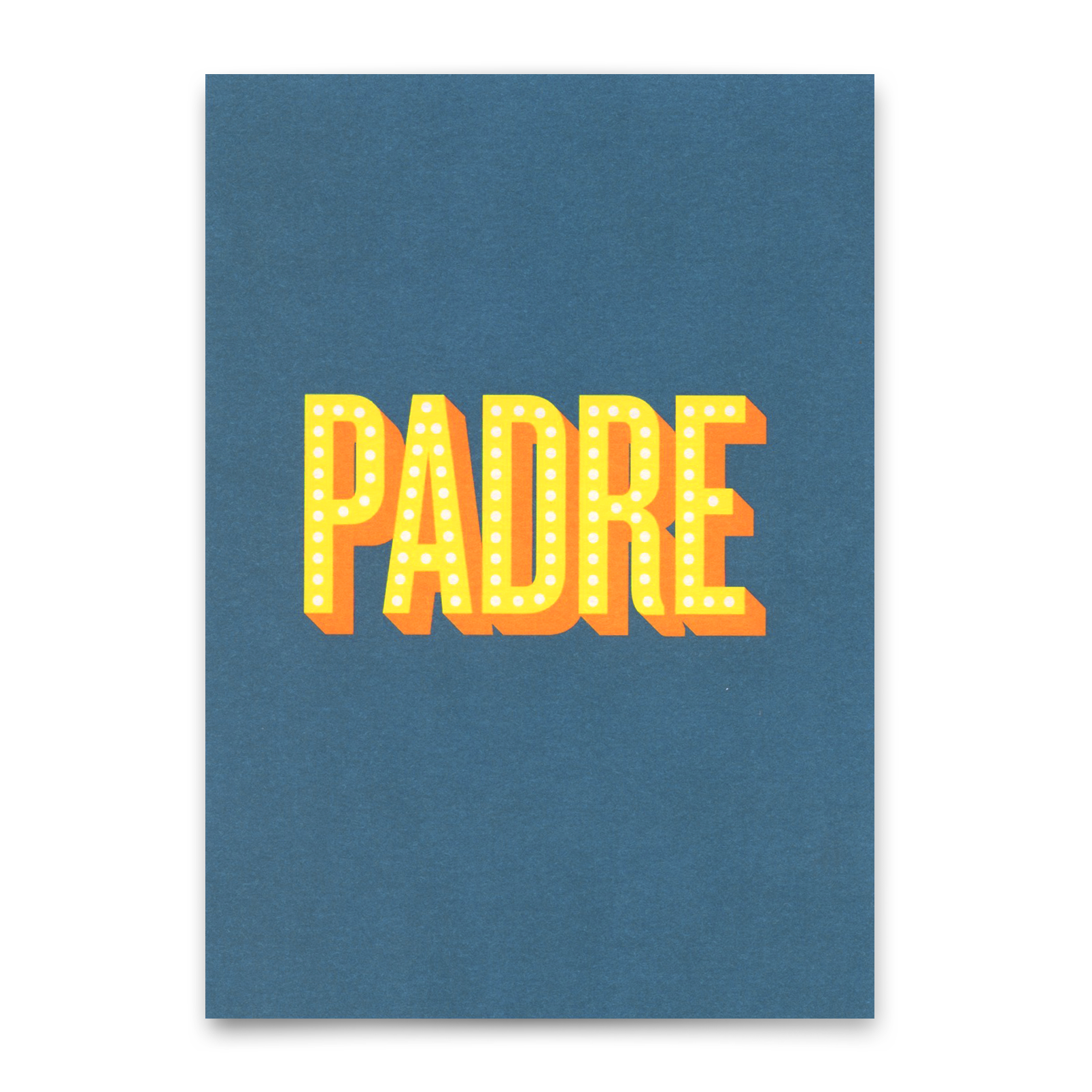 Postcard "Padre" | Cool card for Father's Day