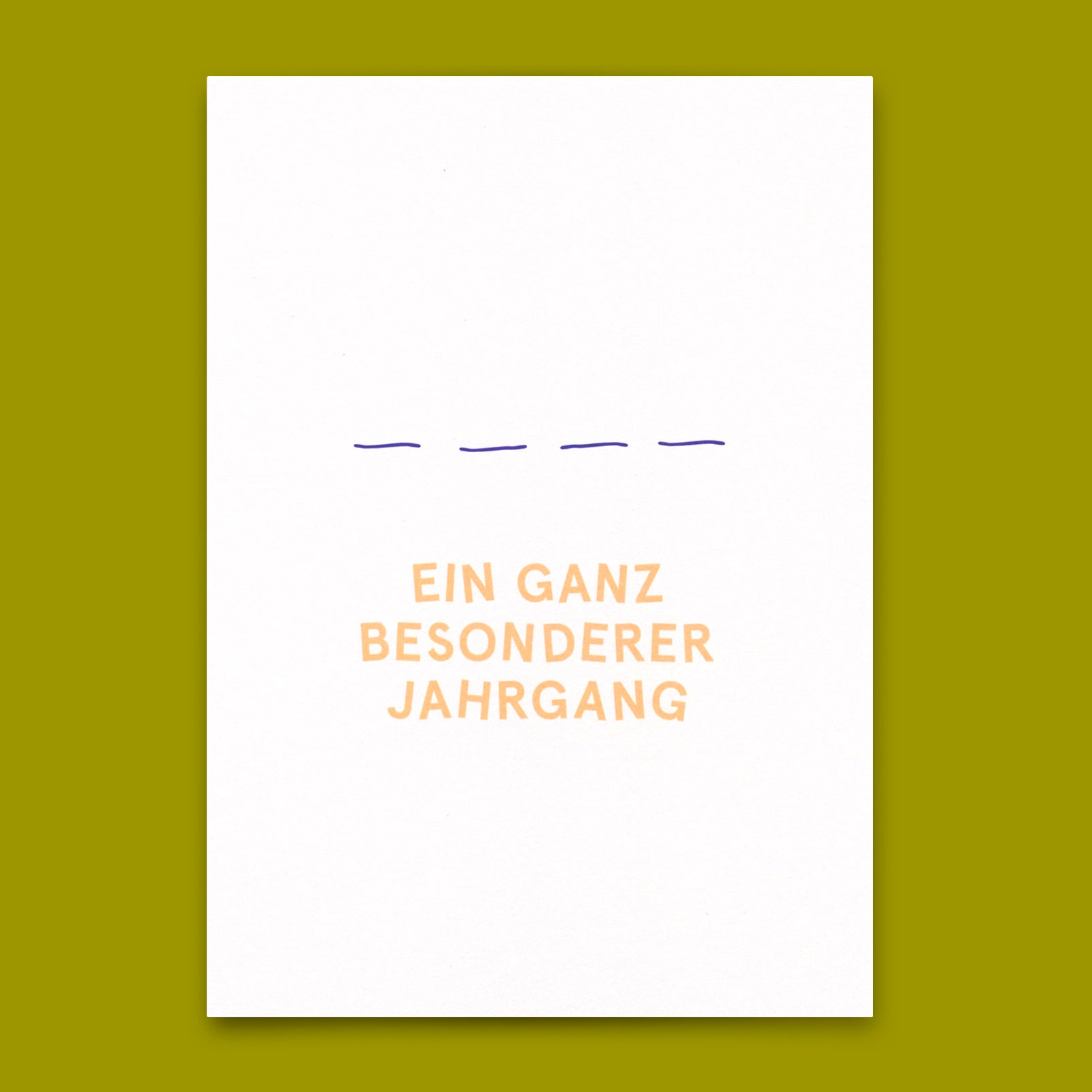 Postkarte "Besonderer Jahrgang" | Lustige Karte zum Geburtstag