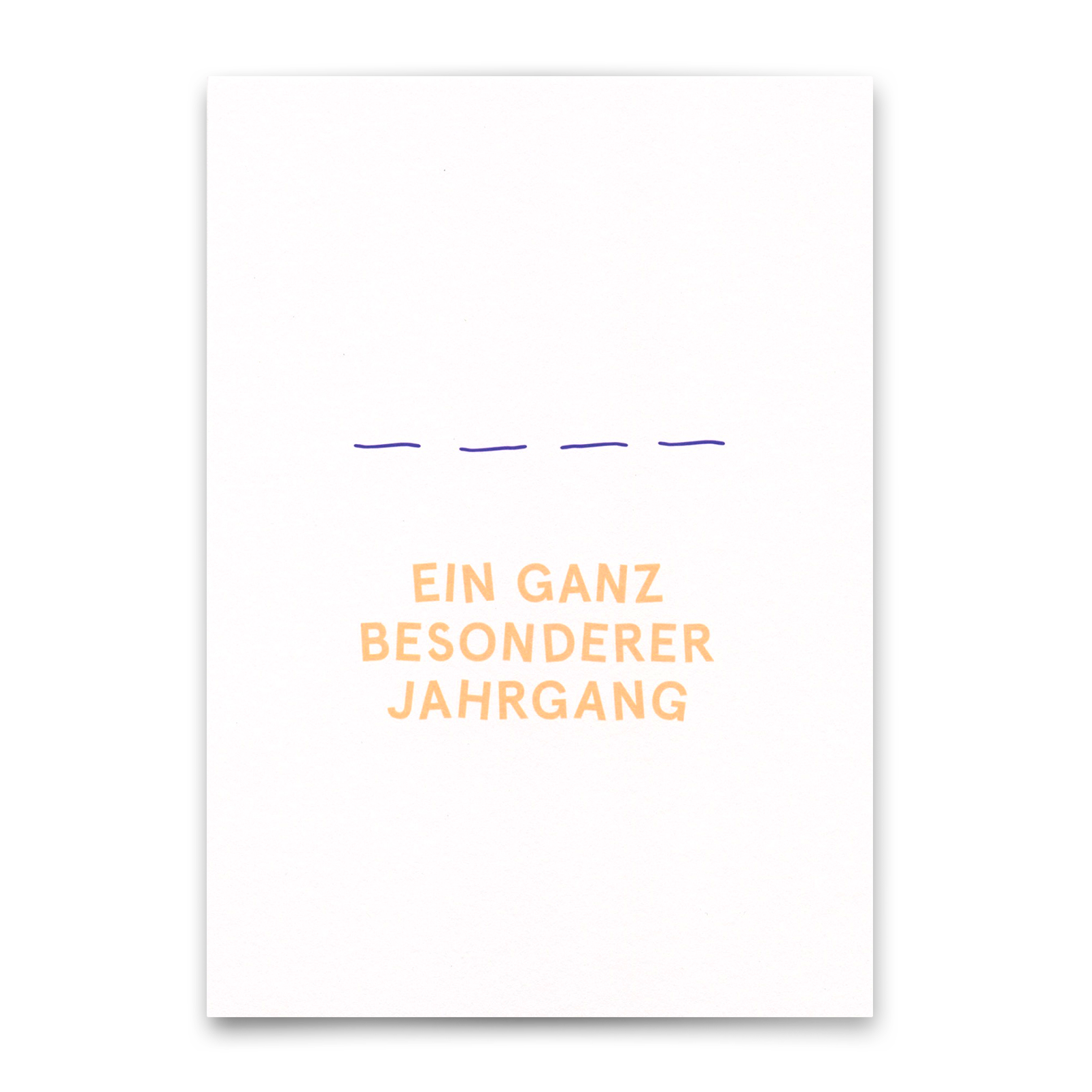 Postkarte "Besonderer Jahrgang" | Lustige Karte zum Geburtstag