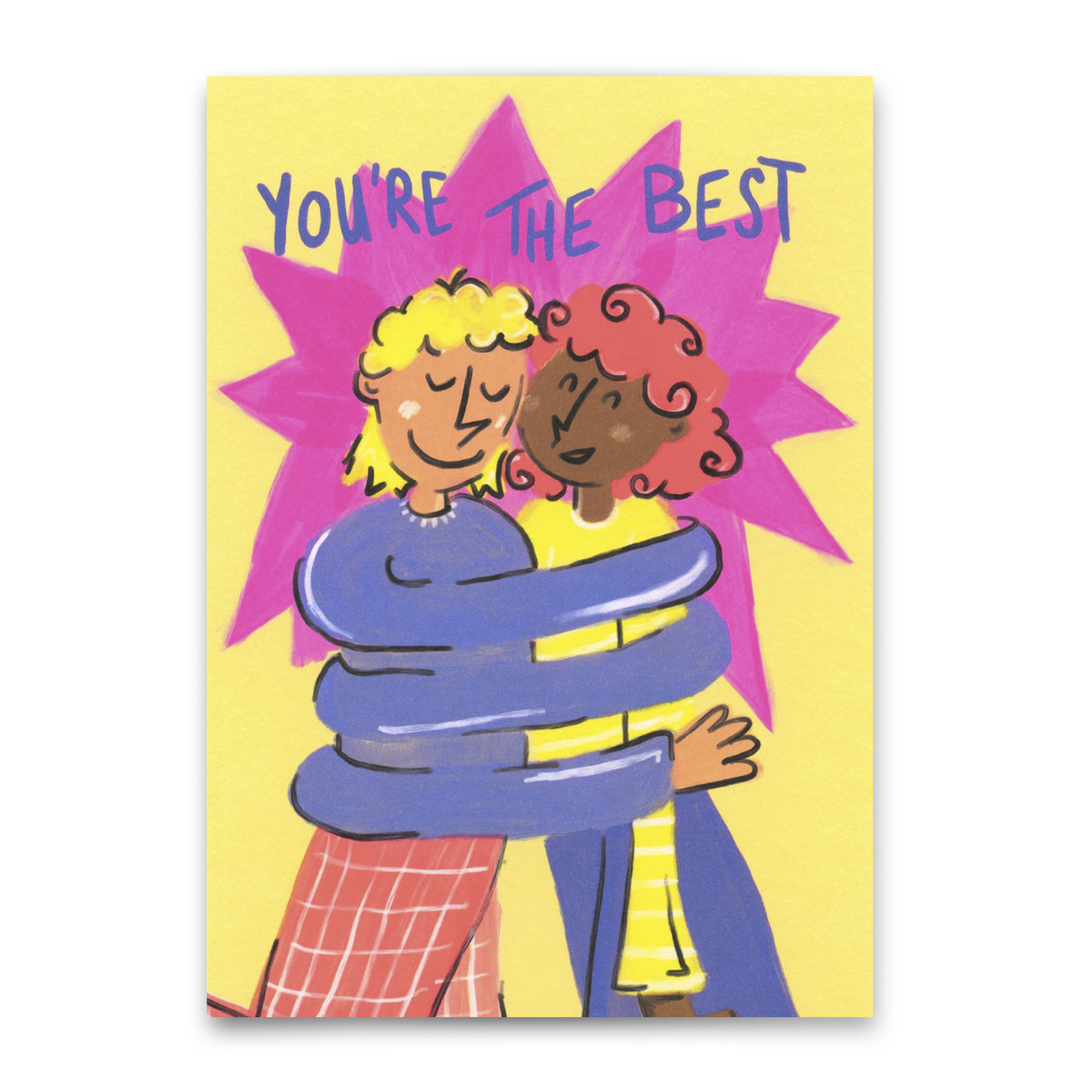 Postcard "You're the best" | Beautiful card for every occasion