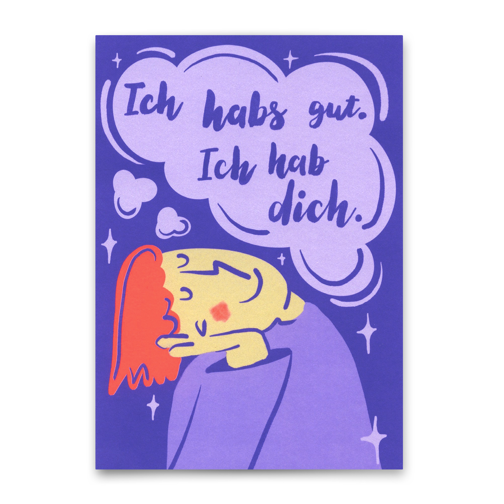 Postcard "I've got it good" | Beautiful card for lovers
