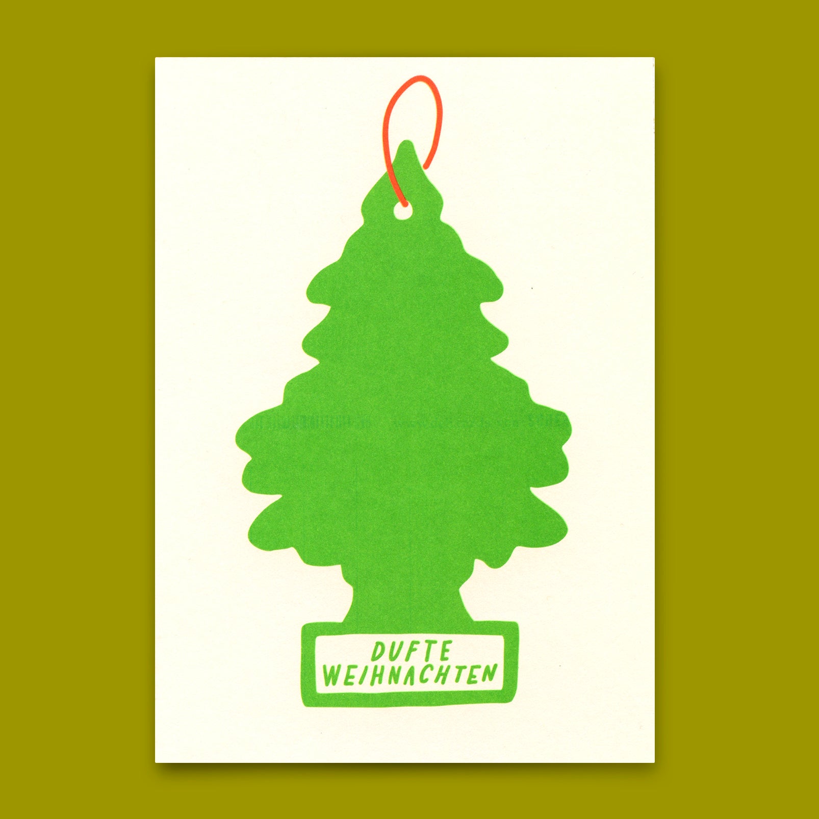 Postkarte "Dufte Weihnachten" | Coole Karte zu Weihnachten