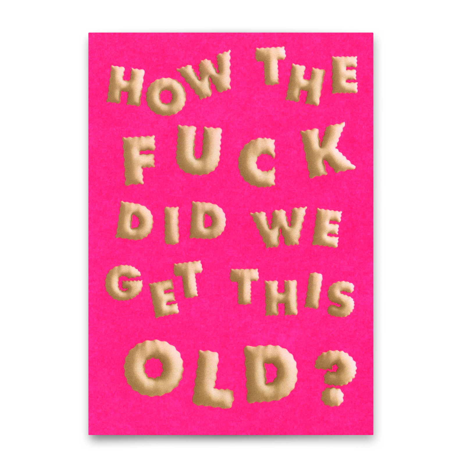 Postkarte "This old" | Lustige Karte zum Geburtstag