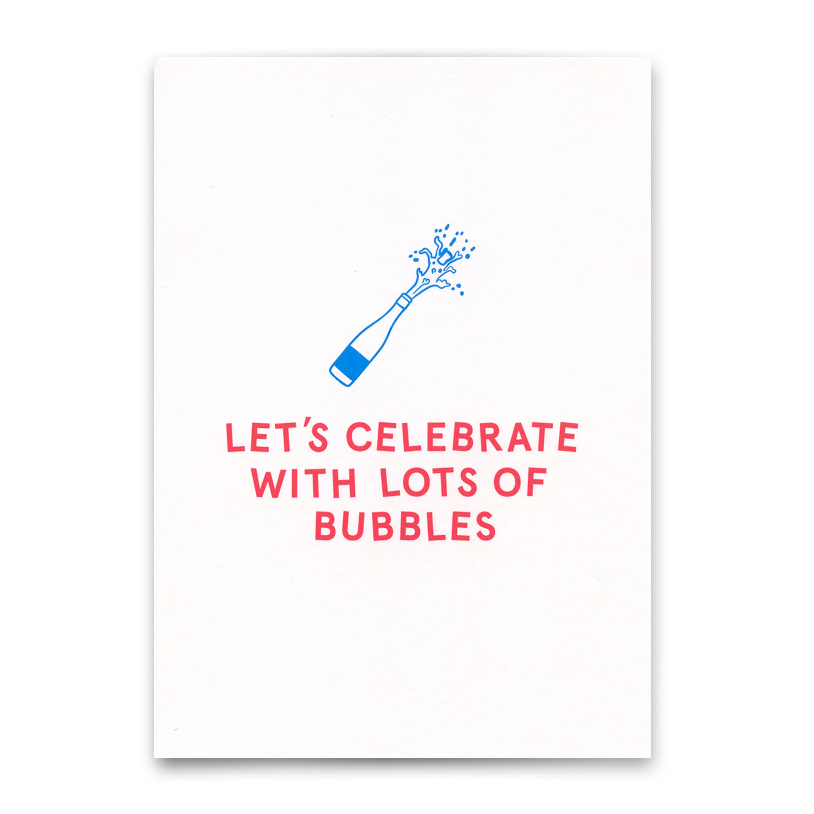 Postkarte "Bubbles" | Besondere Karte für jeden Anlass