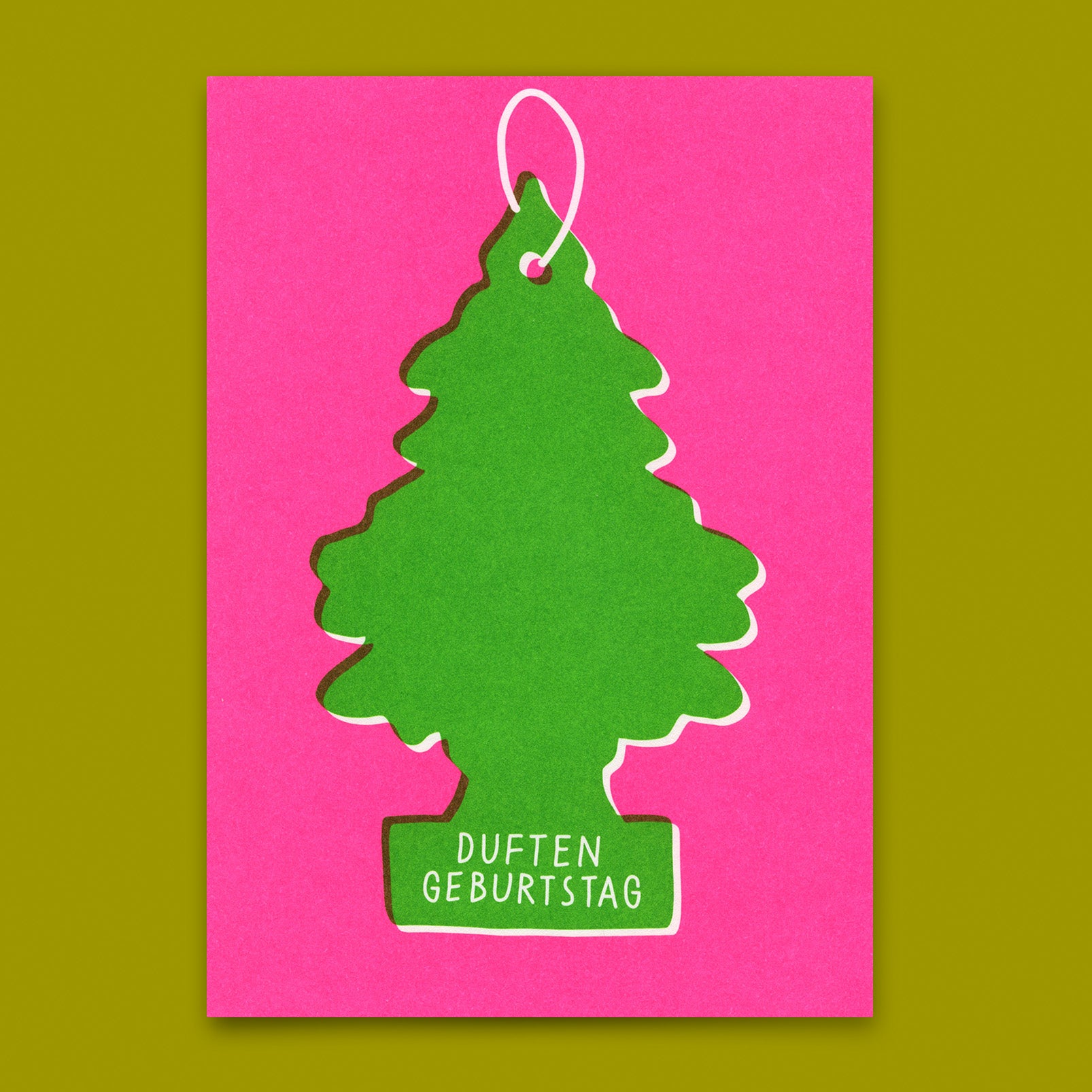 Postkarte "Duften Geburtstag" | Lustige Karte zum Geburtstag