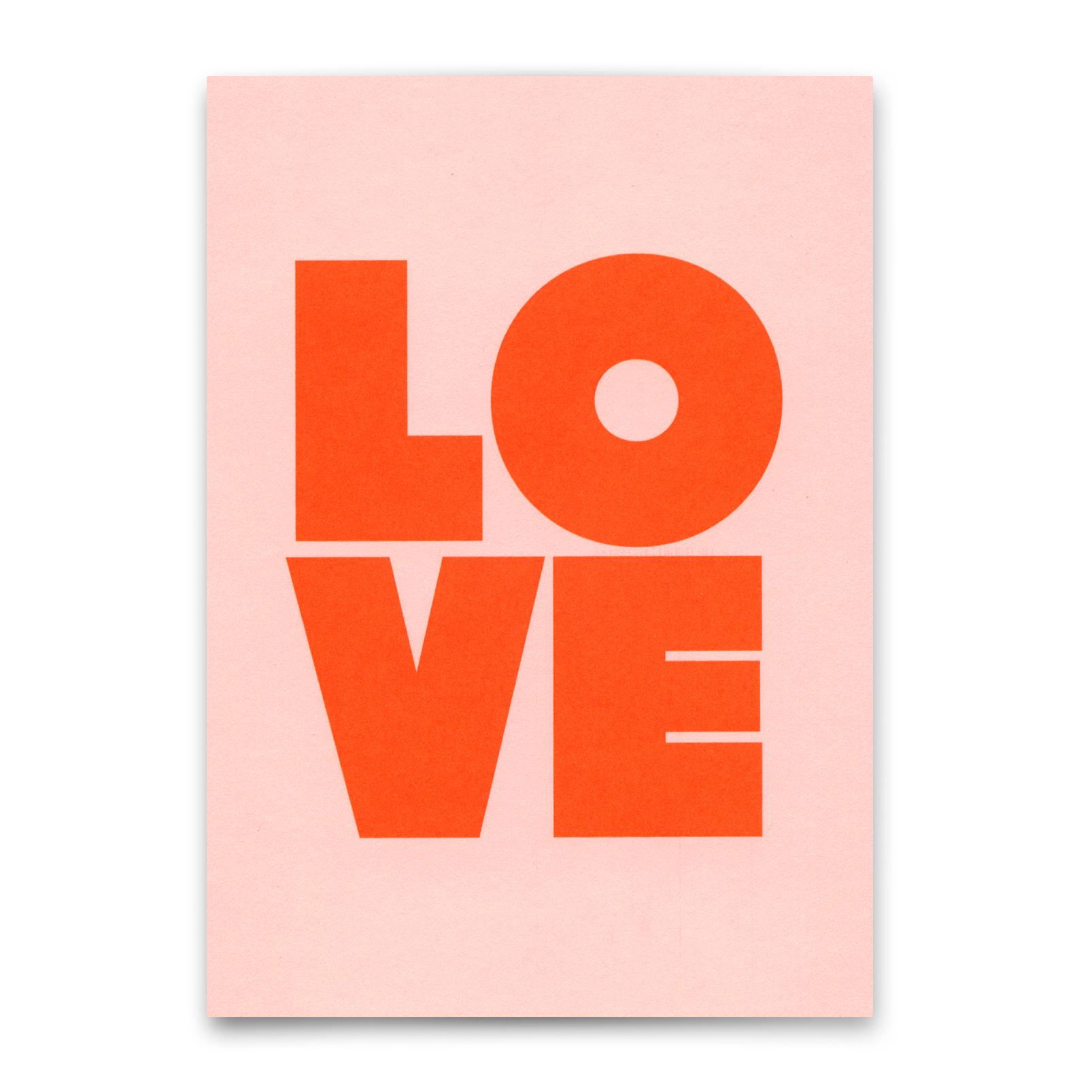Postkarte "Love Red" | Coole Karte für Verliebte