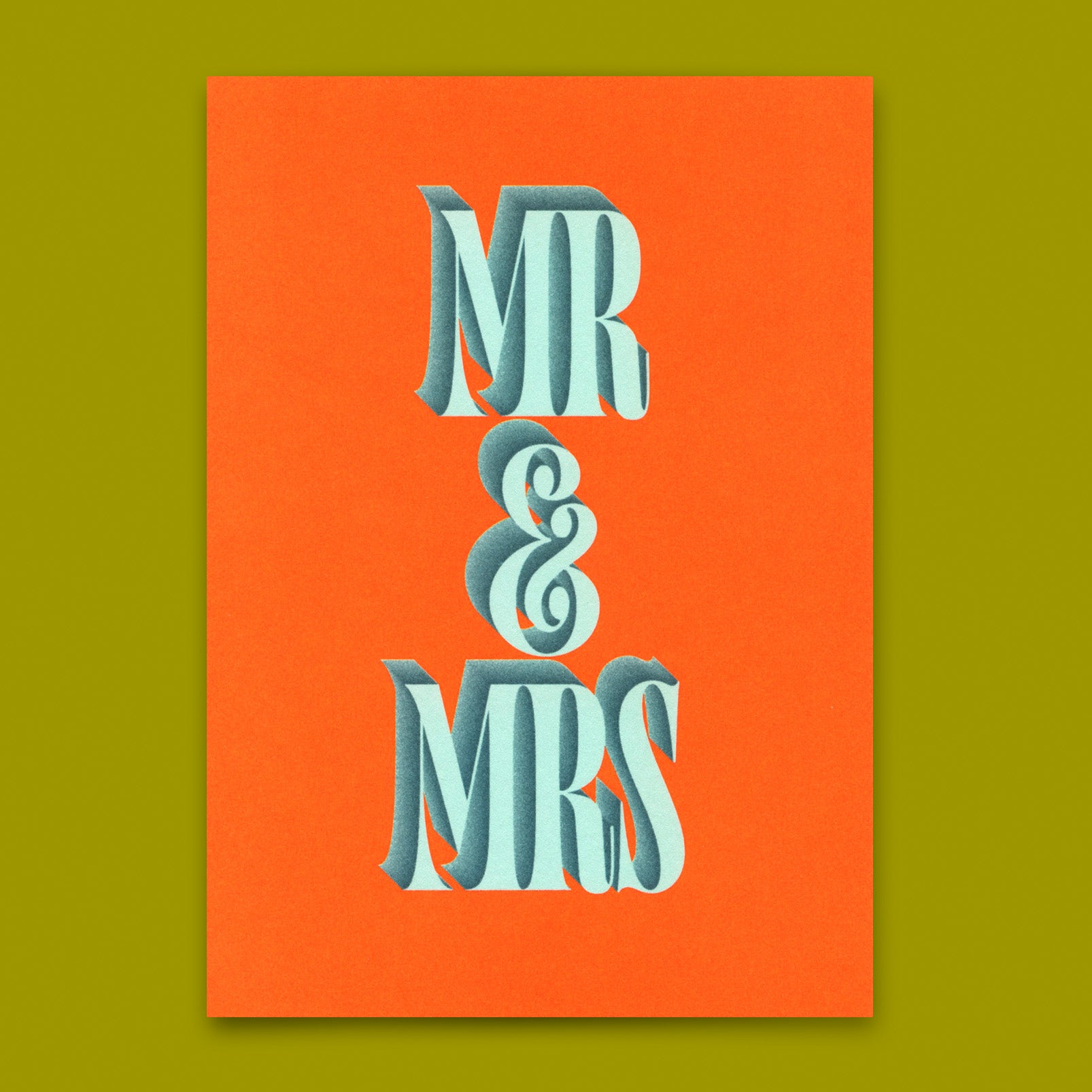 Postkarte "Mr & Mrs Vol. 2" | Coole Karte zur Hochzeit