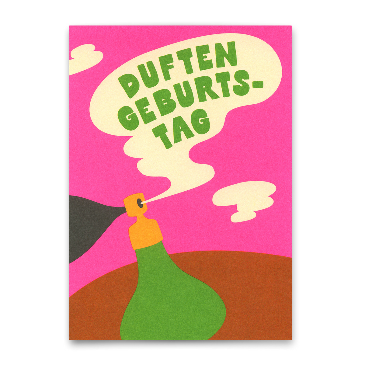 Postkarte "Duften Geburtstag No. 2" | Lustige Karte zum Geburtstag