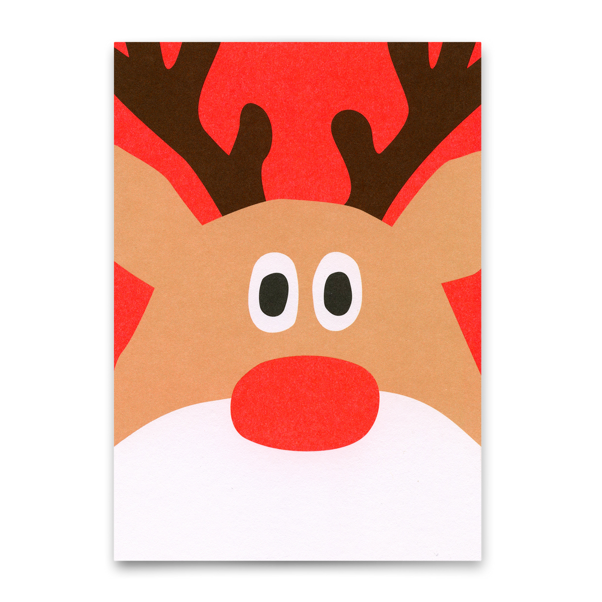 Postkarte "Rentier" | Besondere Postkarte zu Weihnachten