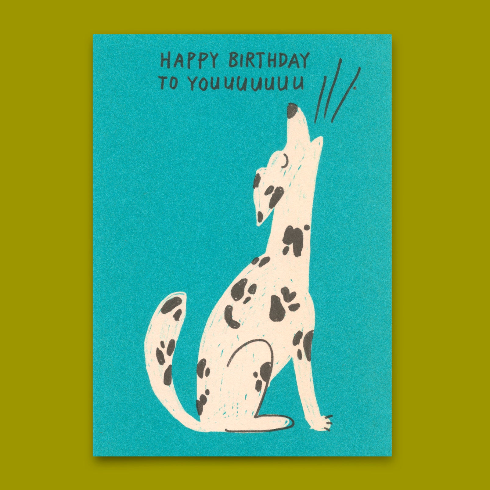 Postcard "Birthday dog" | Special card with dog motif for birthday