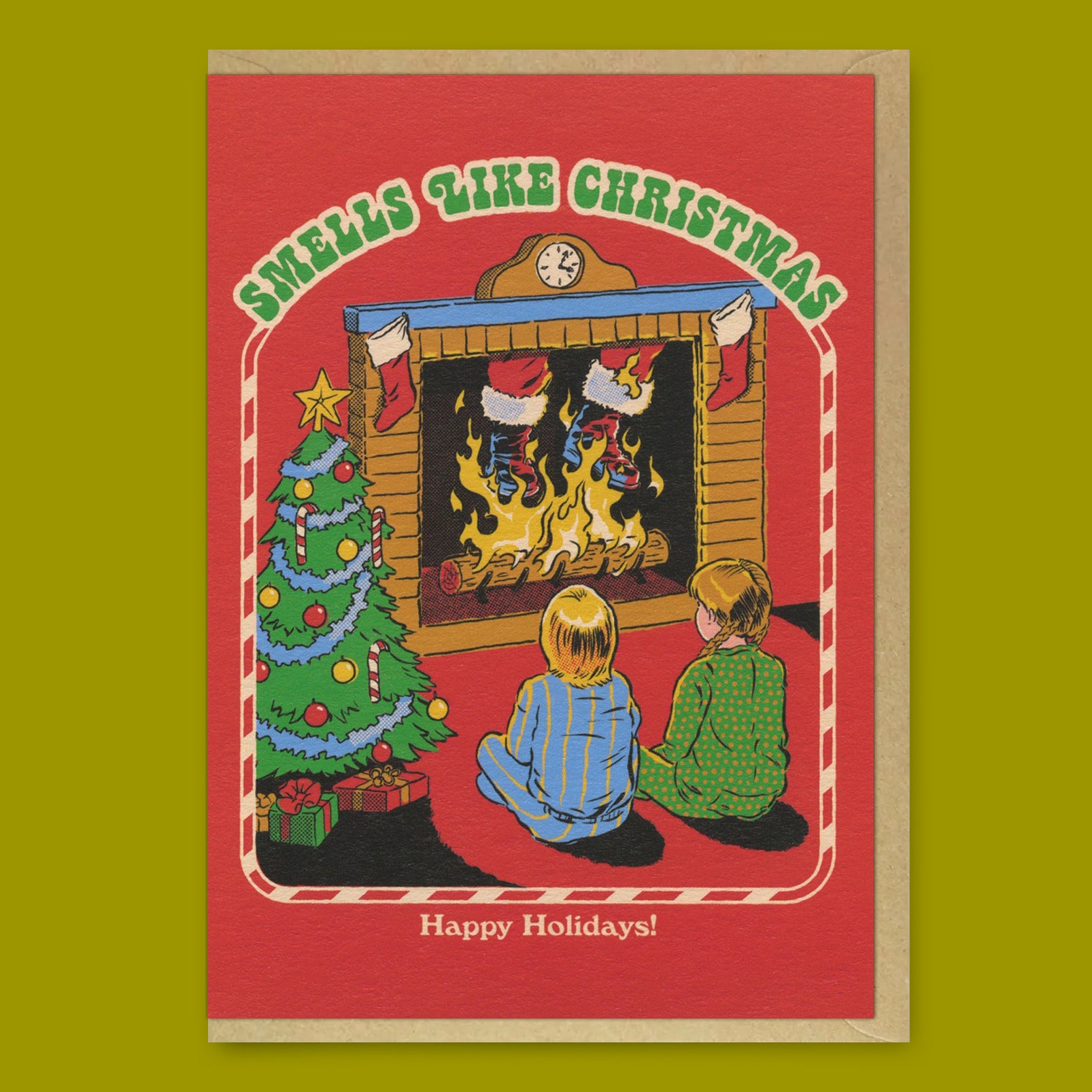 Grußkarte "Smells like Christmas" |Weihnachtskarte | Ohh Deer