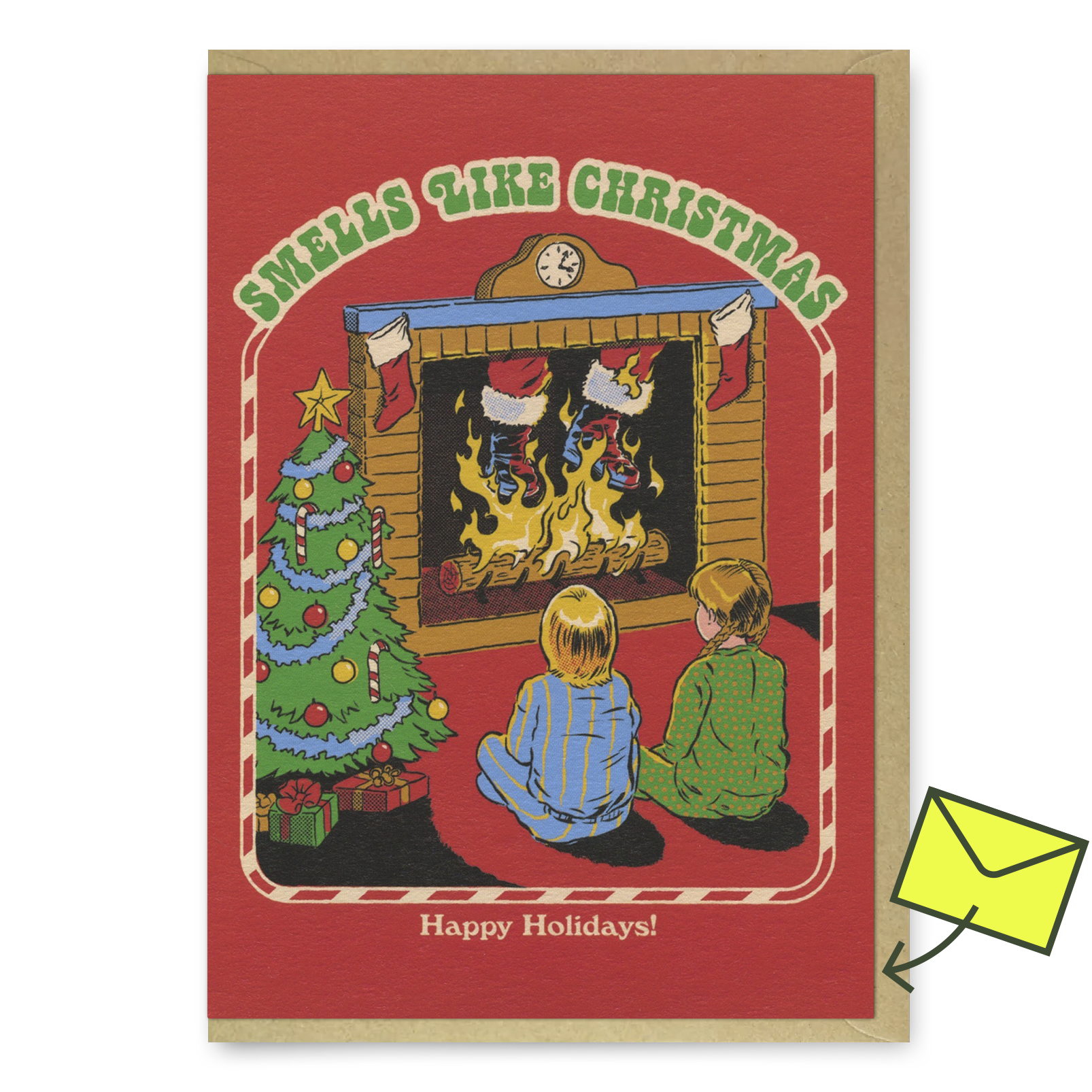 Grußkarte "Smells like Christmas" |Weihnachtskarte | Ohh Deer