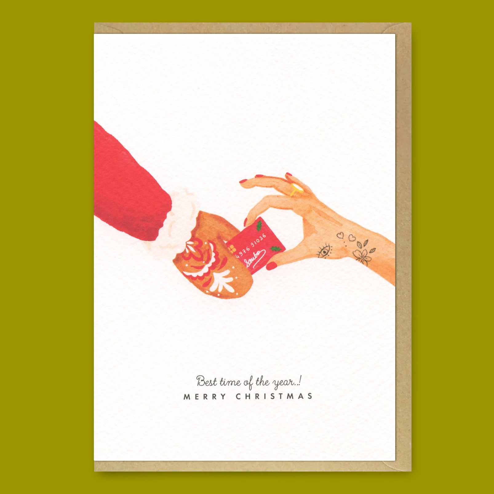 Grußkarte "Best time of the year" | Weihnachtskarte | ALL THE WAYS TO SAY