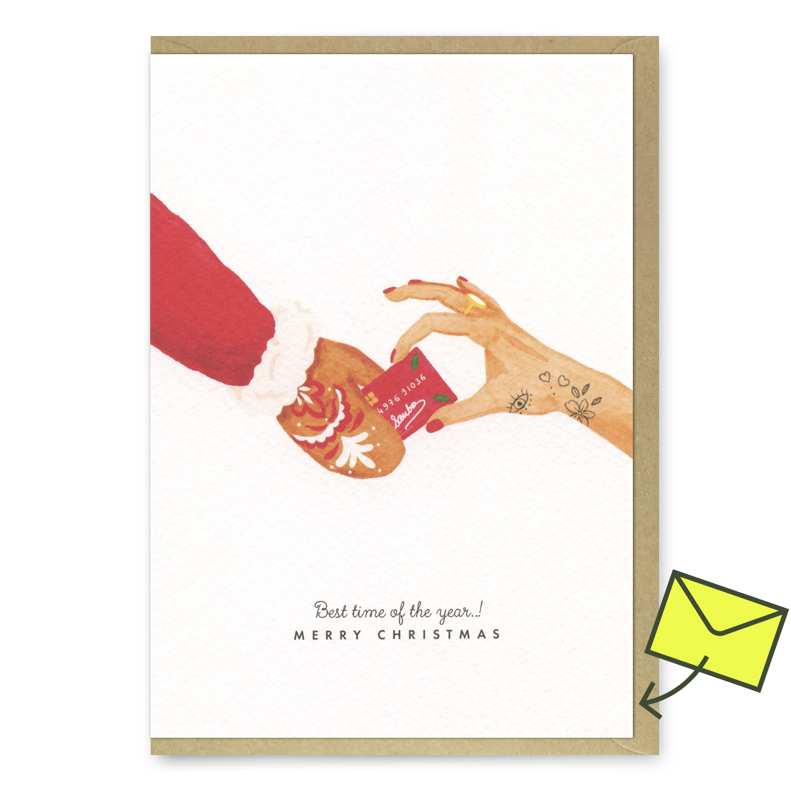 Grußkarte "Best time of the year" | Weihnachtskarte | ALL THE WAYS TO SAY