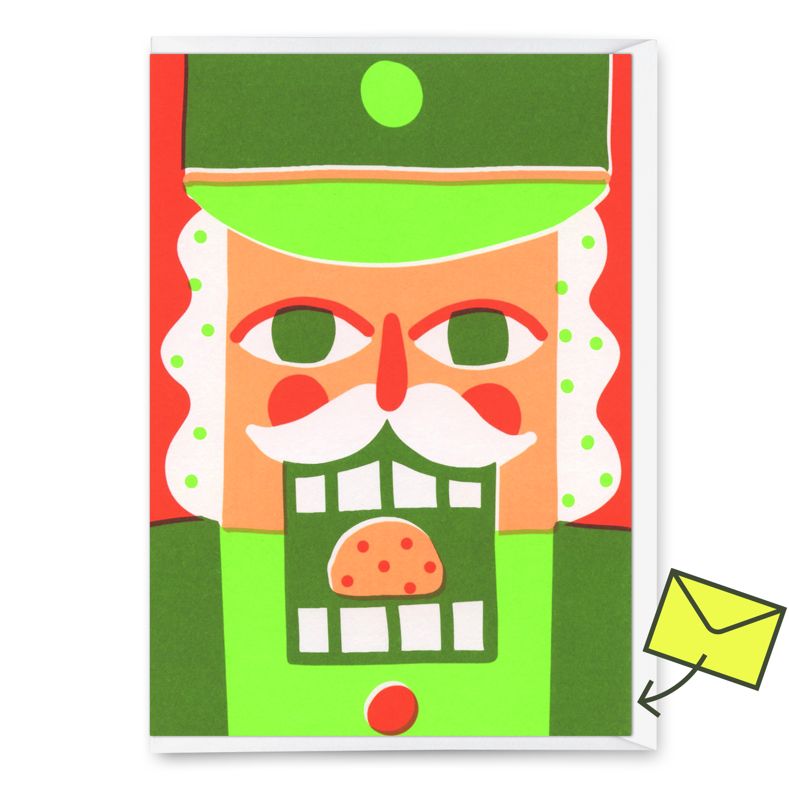 Grußkarte "Nutcracker" | Besondere Klappkarte zu Weihnachten