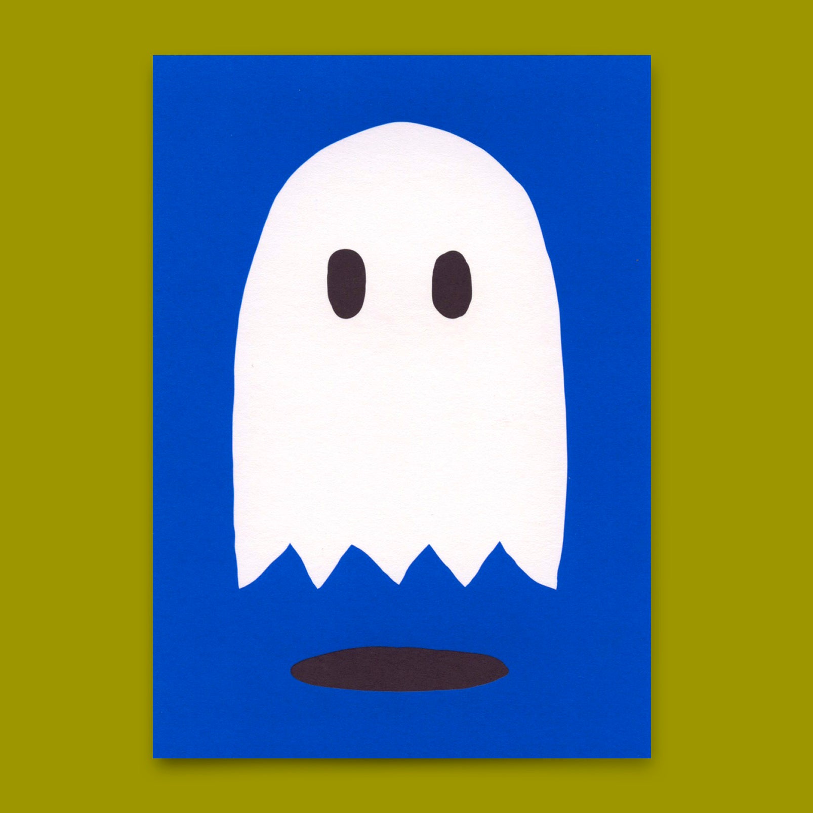 Postkarte "Ghost" | Besondere Karte für jeden Anlass