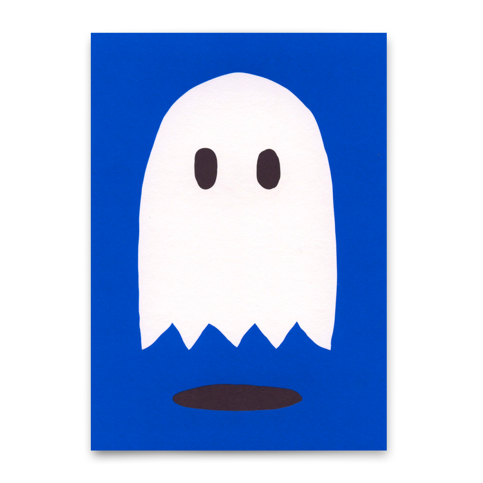 Postkarte "Ghost" | Besondere Karte für jeden Anlass