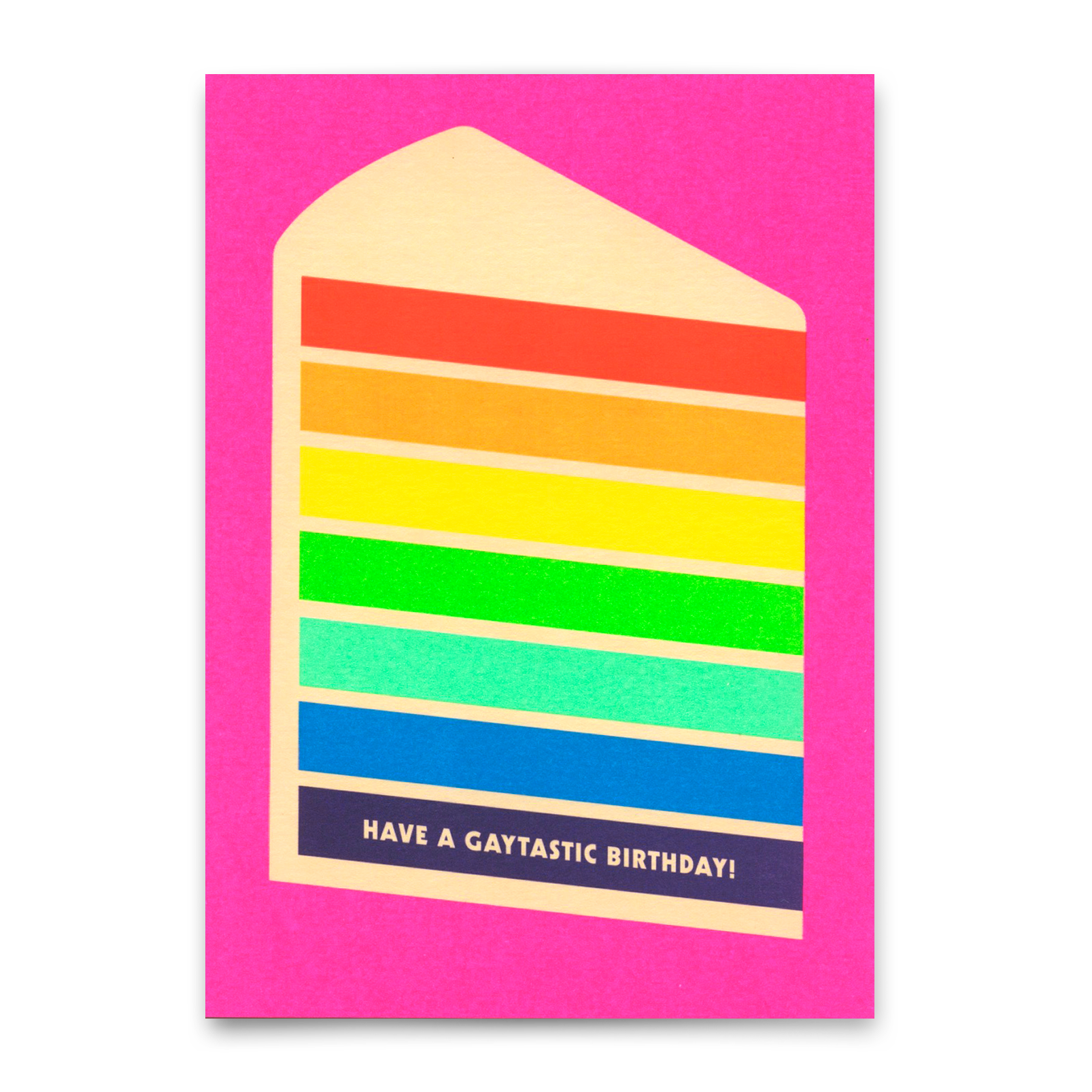 Postkarte "Gaytastic birthday" | Coole Karte zum Geburtstag