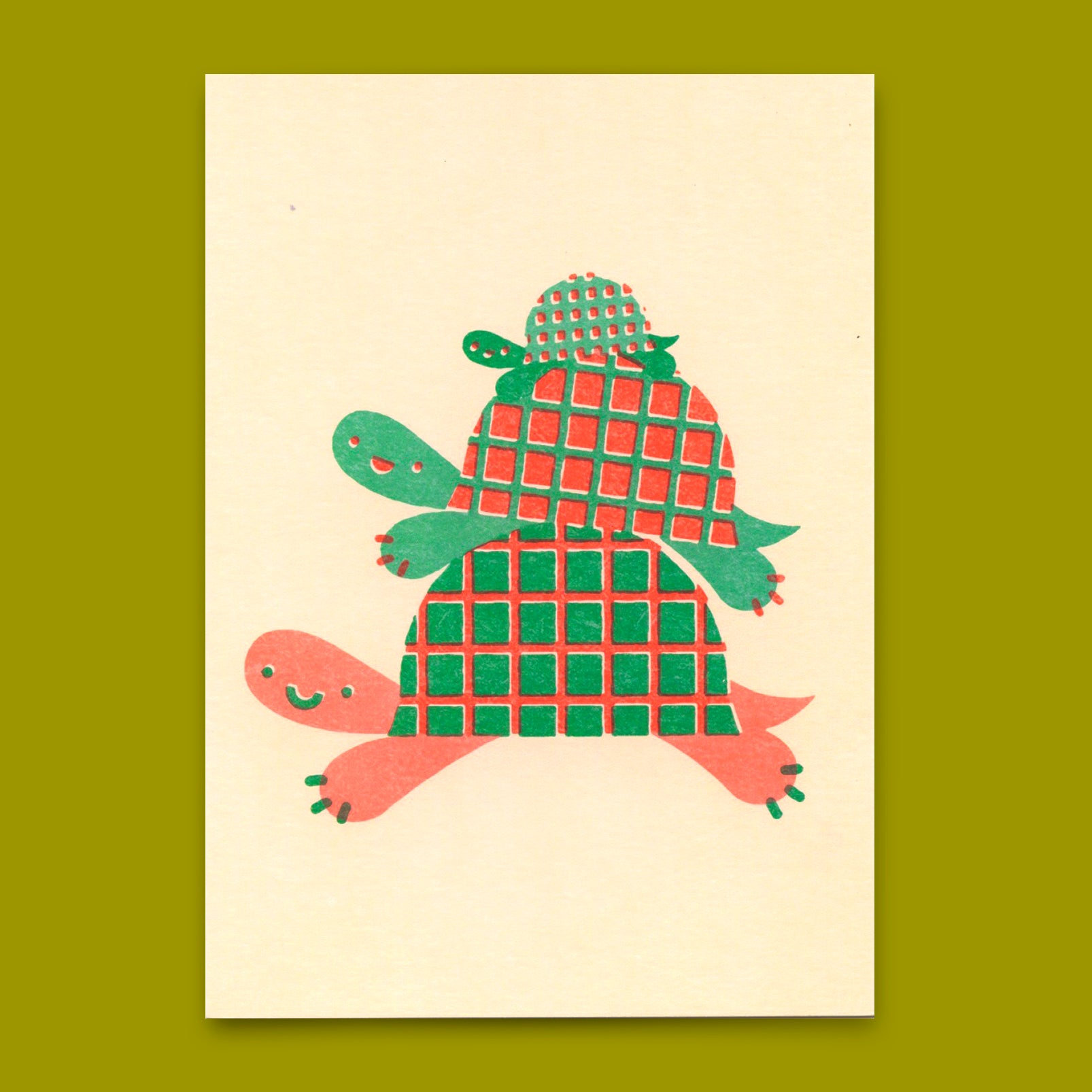 Postkarte "Turtle tower" | Schöne Karte für jeden Anlass