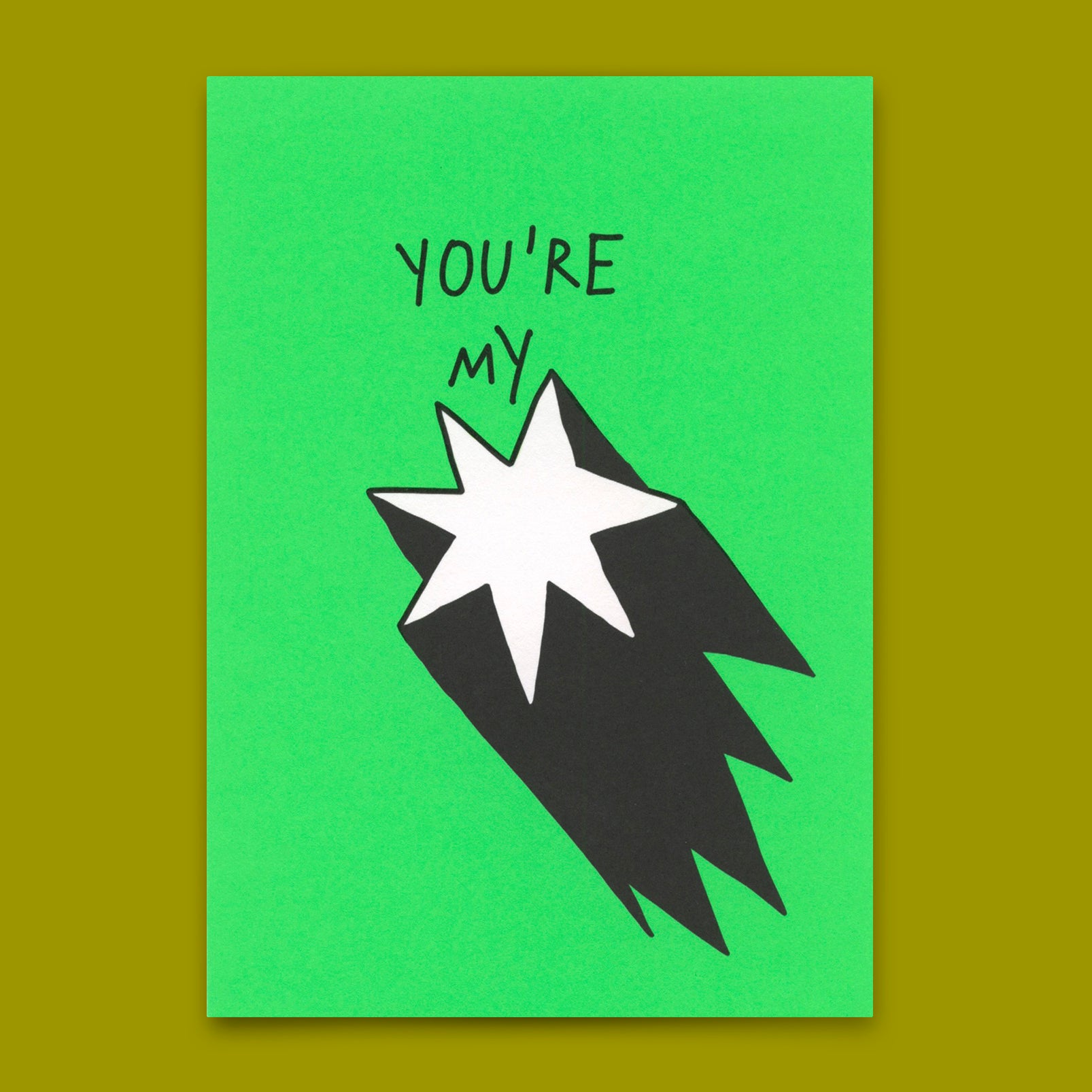 Postkarte "You´re my star" | Schöne Karte für jeden Anlass