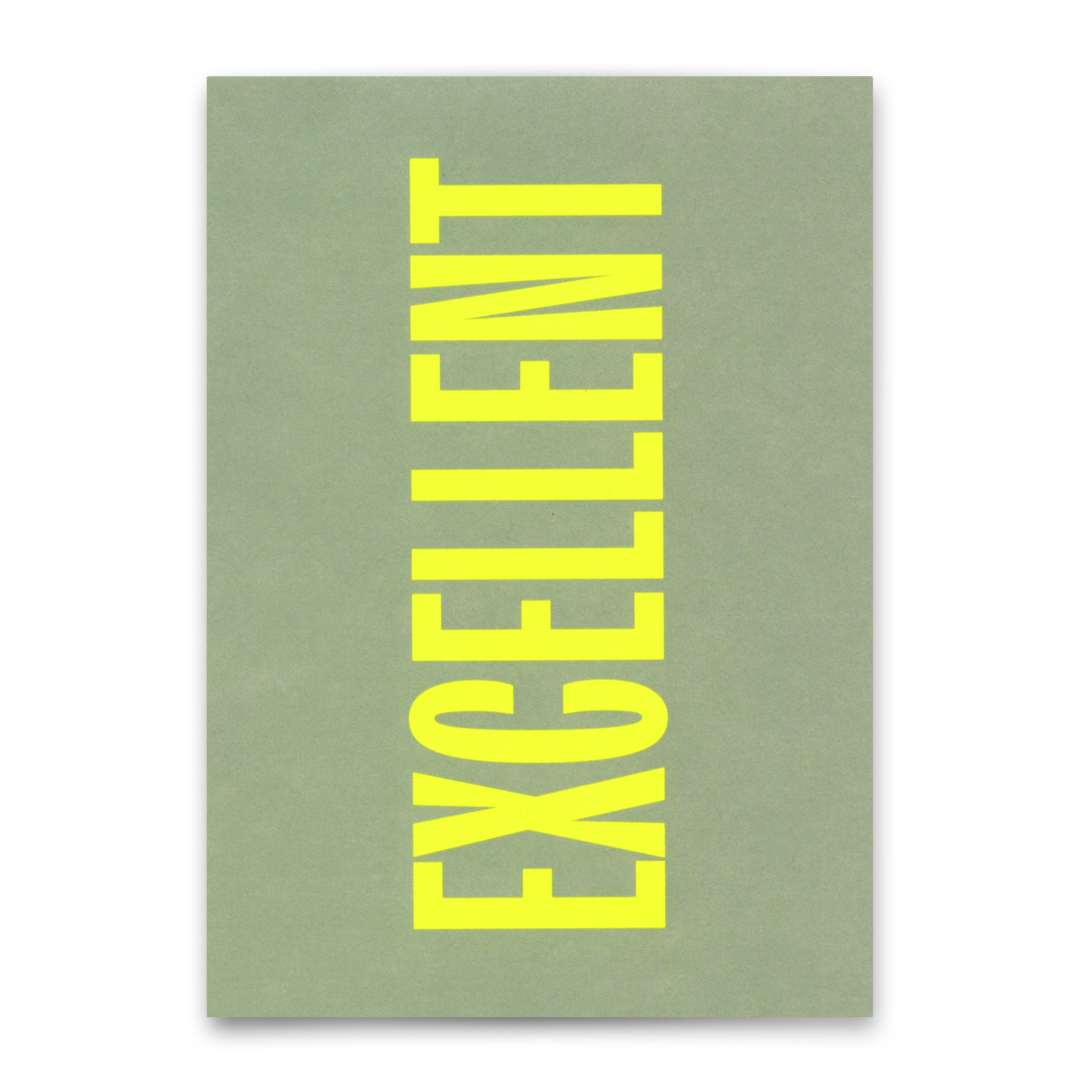Postkarte "Excellent" | Schöne Karte für jeden Anlass