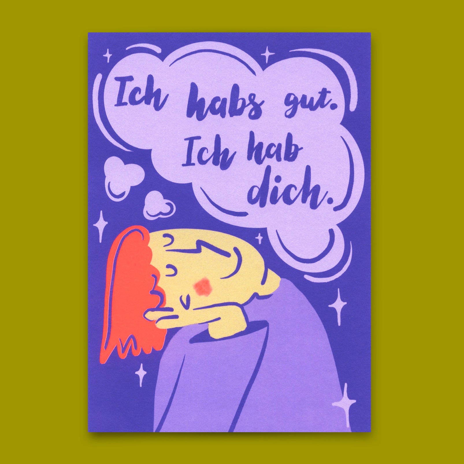 Postcard "I've got it good" | Beautiful card for lovers