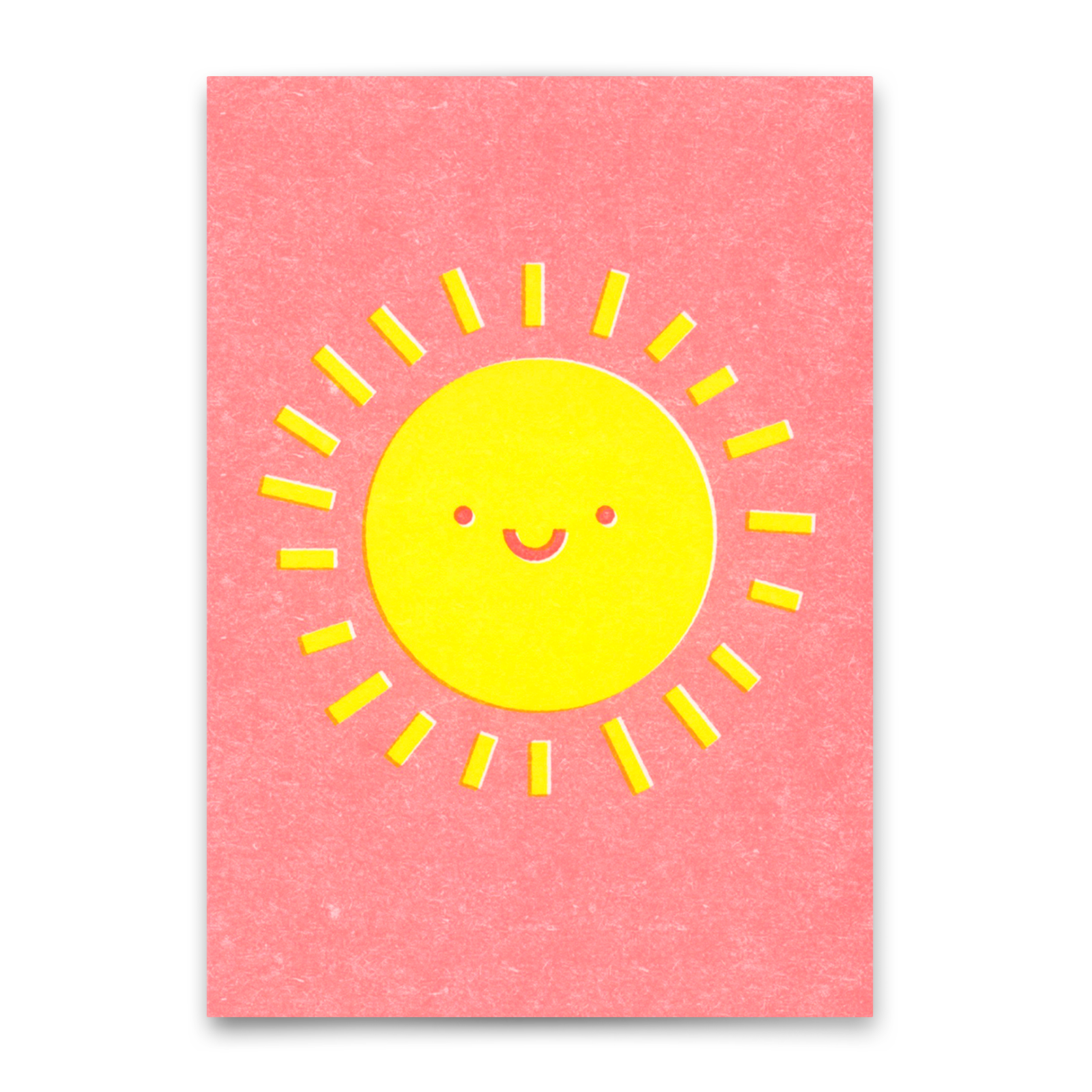 Postkarte "Smiling sun" | Schöne Karte  für jeden Anlass