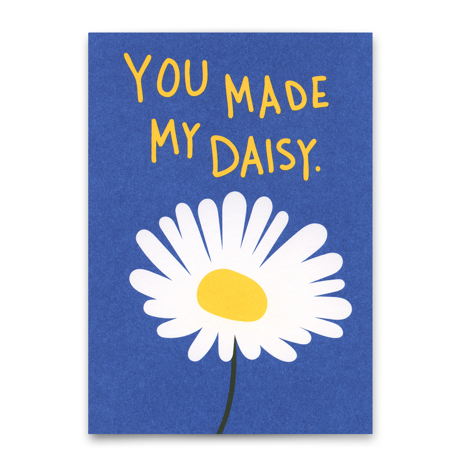 Postkarte "You made my Daisy" | Schöne Karte für Verliebte