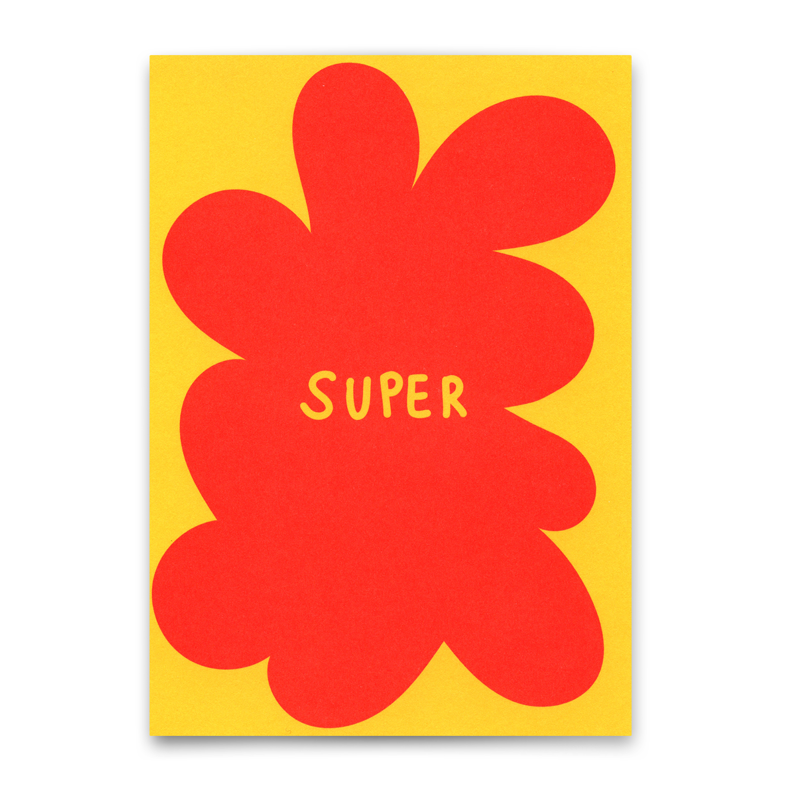 Postkarte "Super Abstrakt" | Coole Karte für jeden Anlass