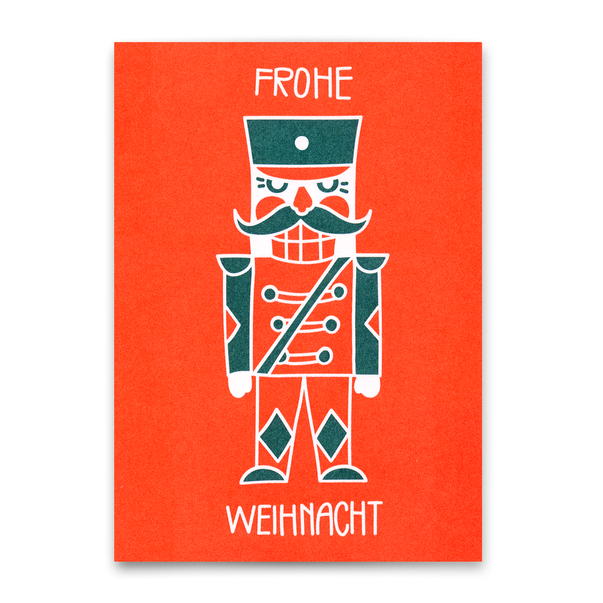 Postkarte "Nußknacker" | Besondere Postkarte zu Weihnachten