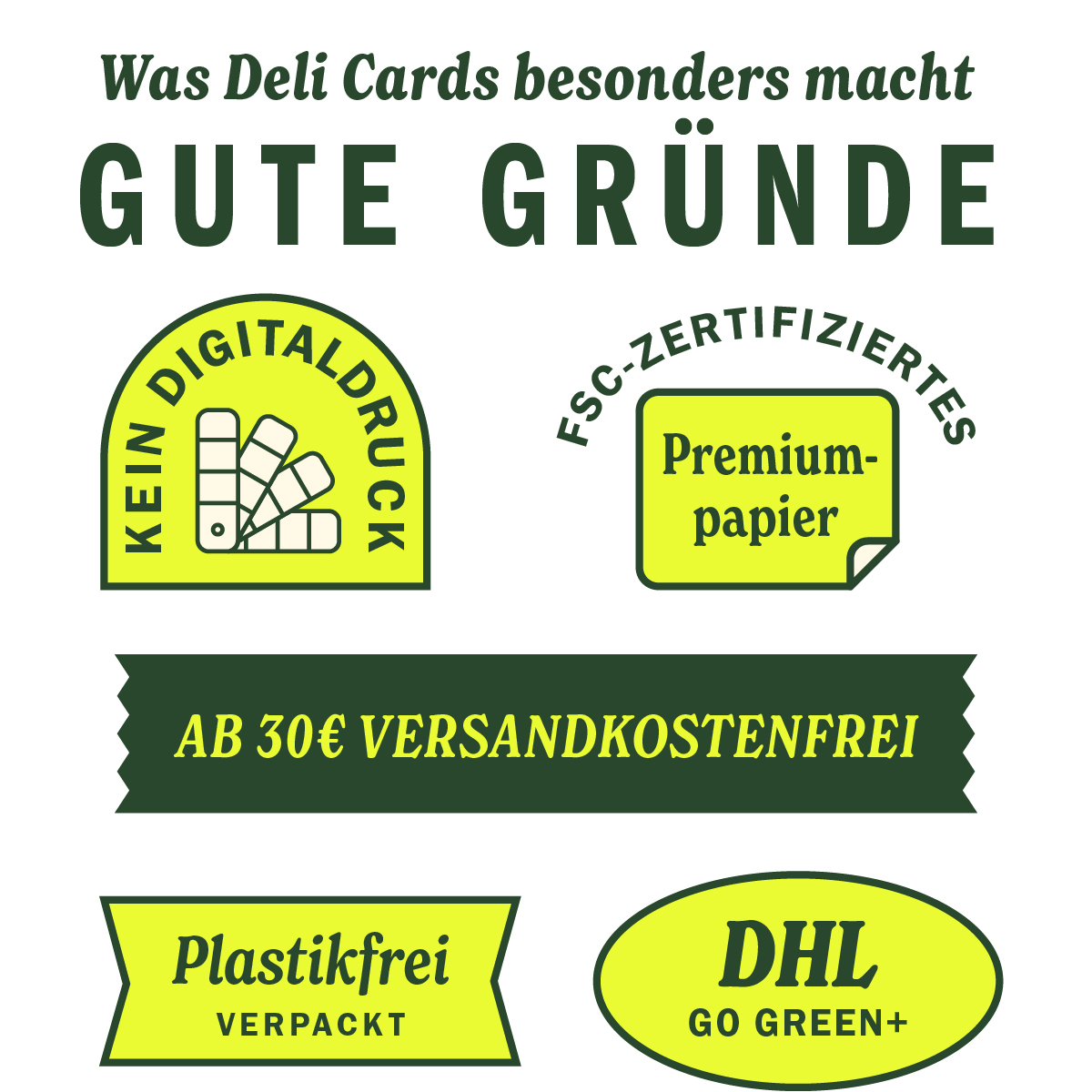 Postkarte "Less yesterday, more today" | Ausgefallene Karte mit Spruch